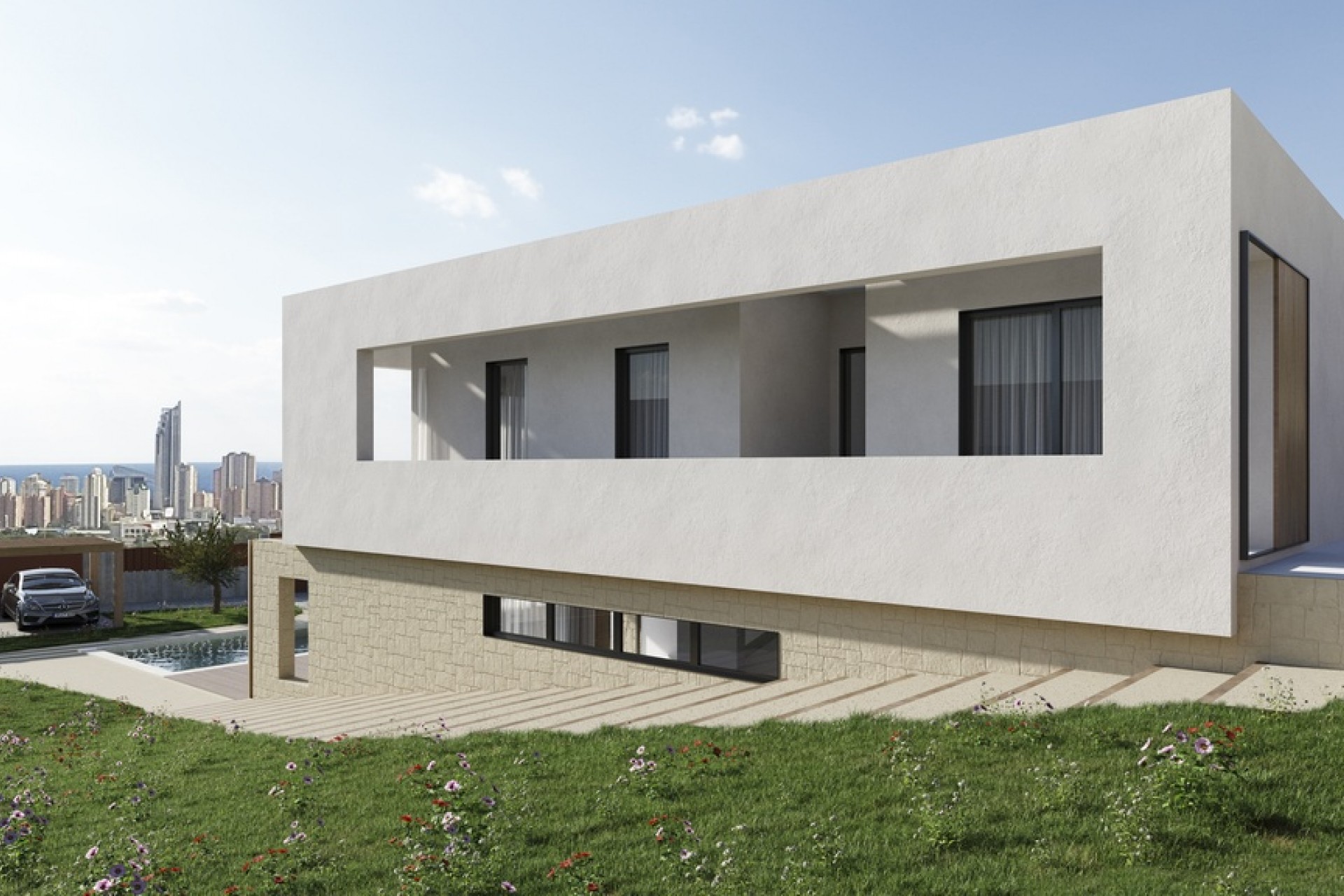 Neue Gebäude - Villa -
Finestrat