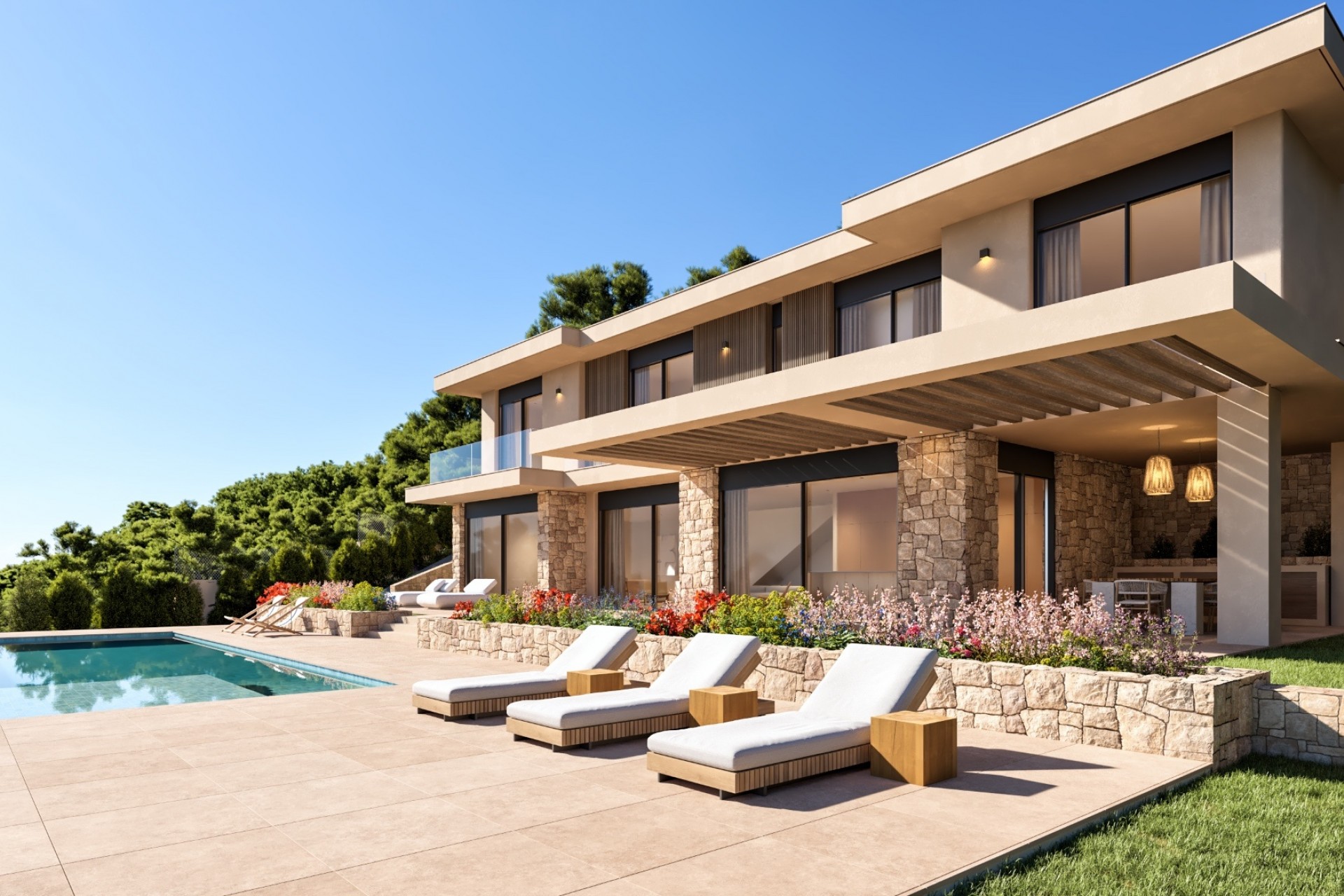Neue Gebäude - Villa -
Jávea - Ambolo