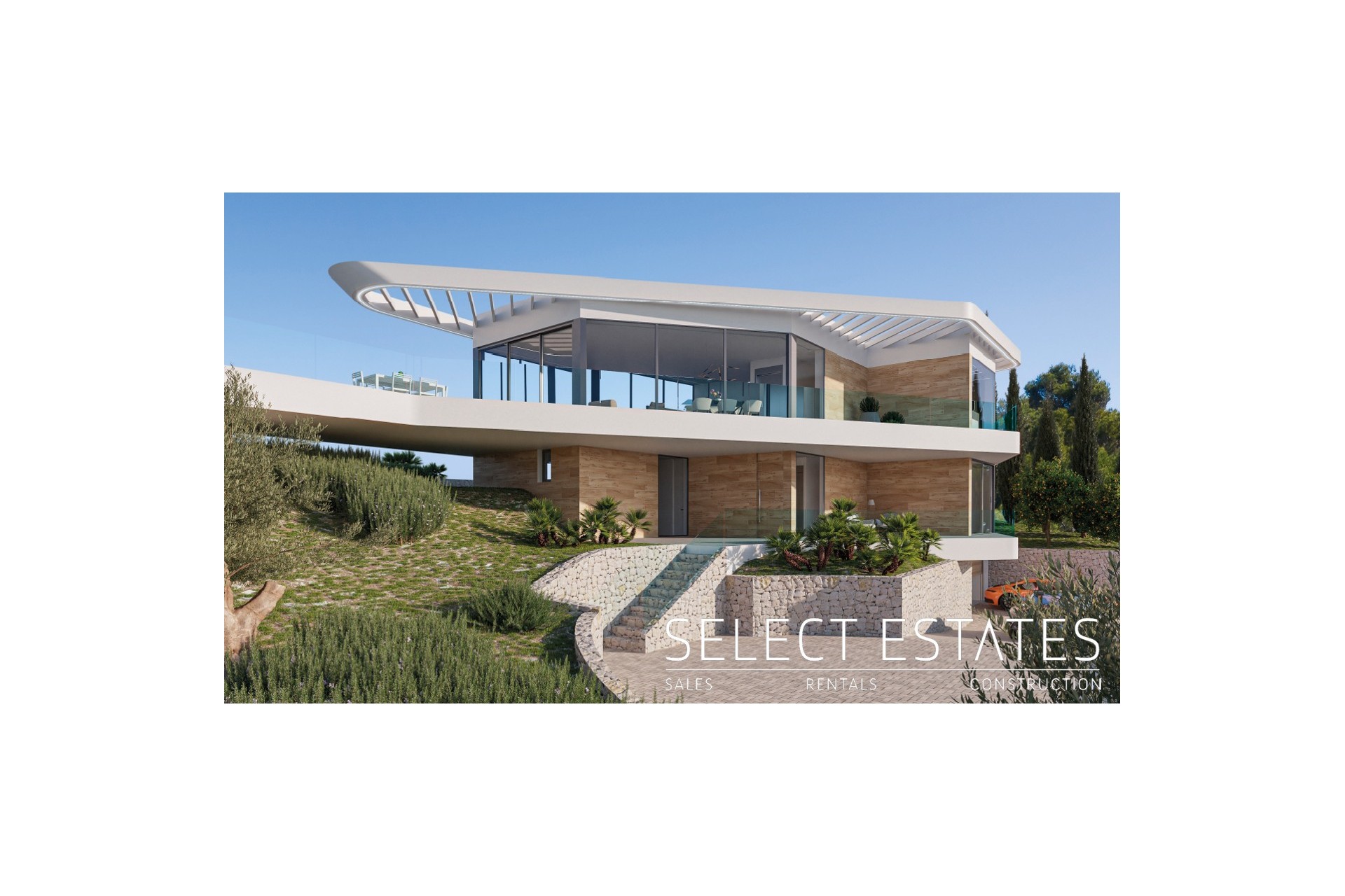 Neue Gebäude - Villa -
Jávea - Portichol