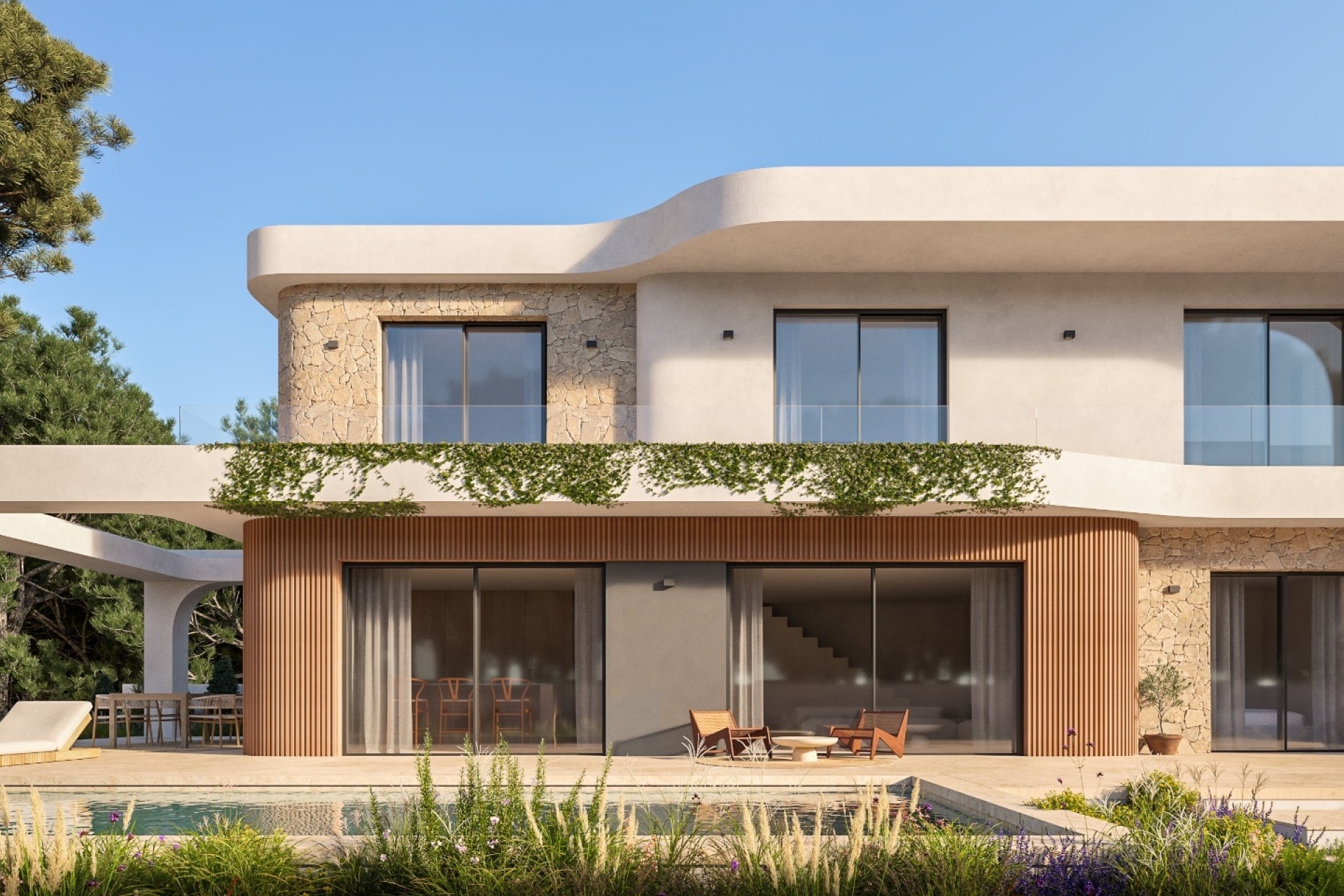 Neue Gebäude - Villa -
Jávea - Tossalet