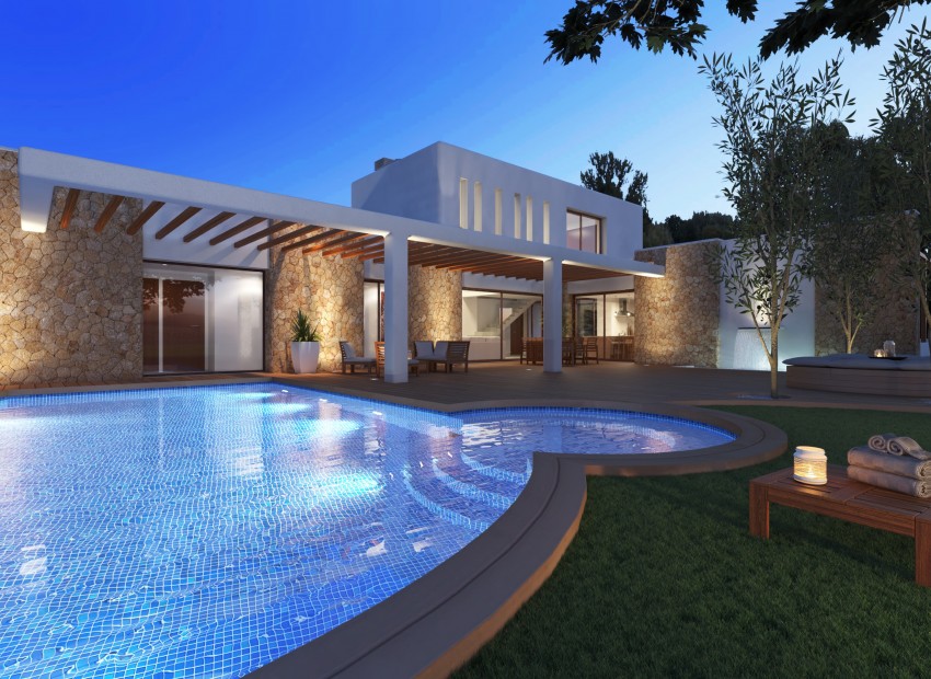 Neue Gebäude - Villa -
Jávea / Xàbia - Centro ciudad