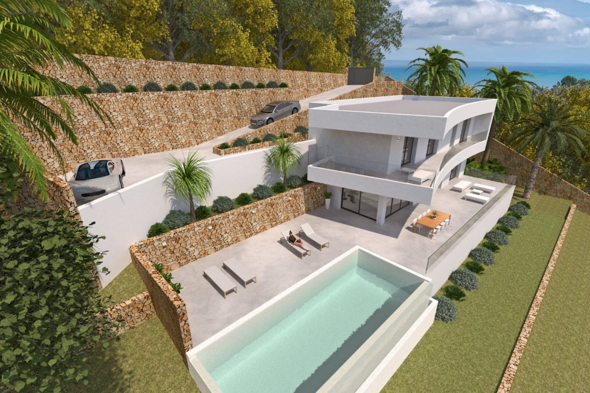 Neue Gebäude - Villa -
Jávea - Xabia Nova