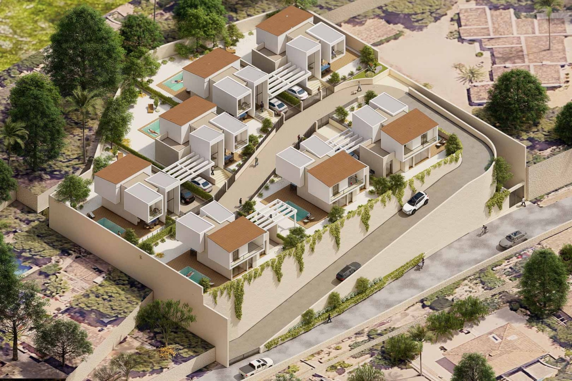 Neue Gebäude - Villa -
La Nucía