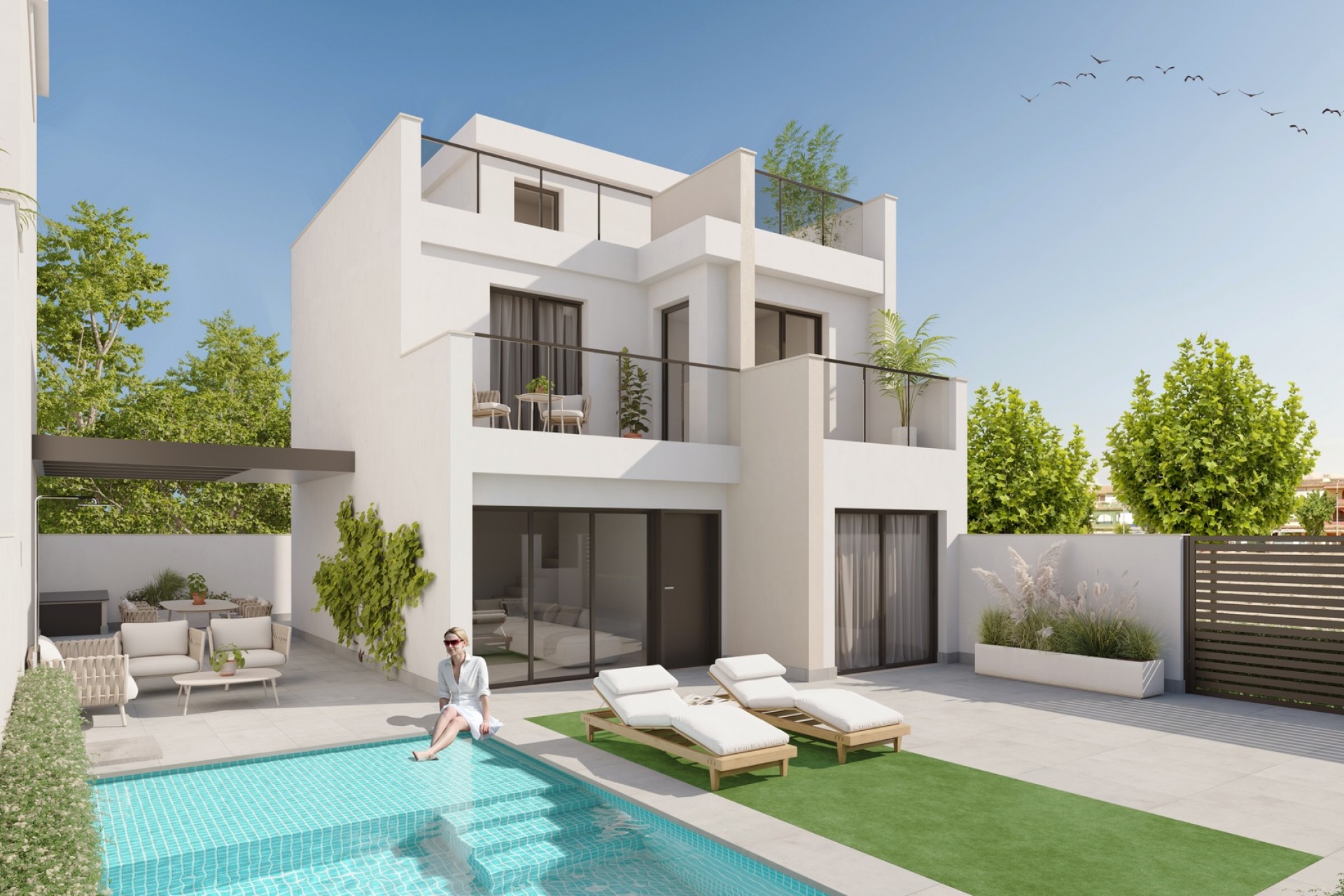 Neue Gebäude - Villa -
Los Alcazares