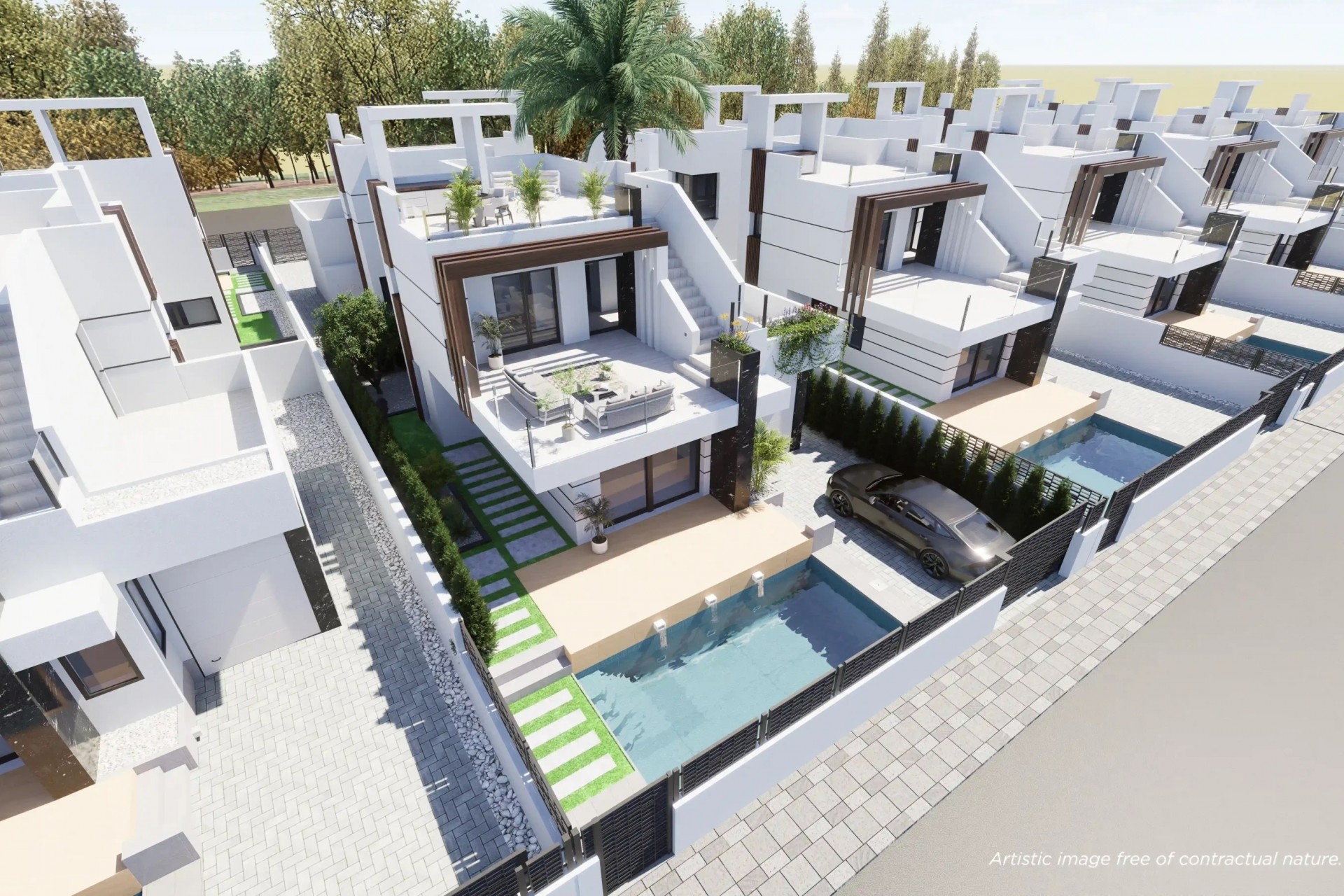Neue Gebäude - Villa -
Los Alcazares