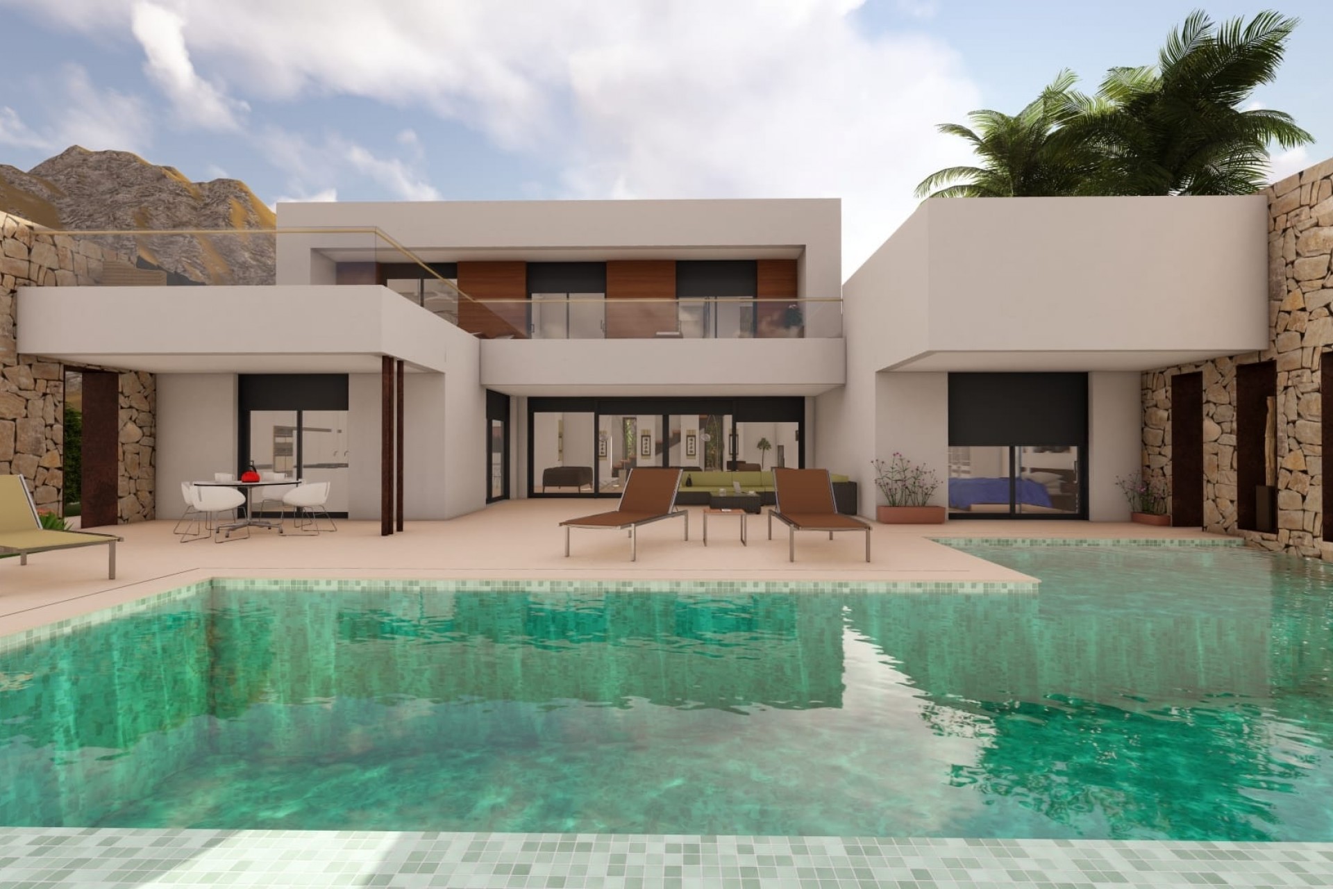 Neue Gebäude - Villa -
Moraira - Benimeit - Tabaira