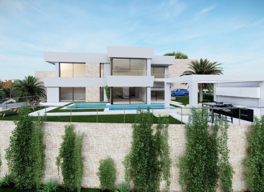 Neue Gebäude - Villa -
Moraira - Benimeit