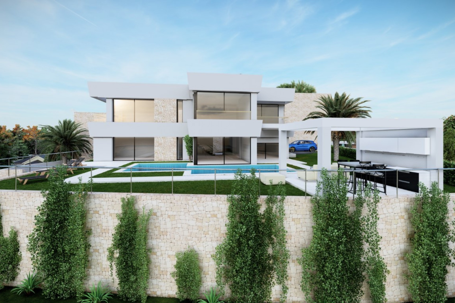 Neue Gebäude - Villa -
Moraira - Benimeit