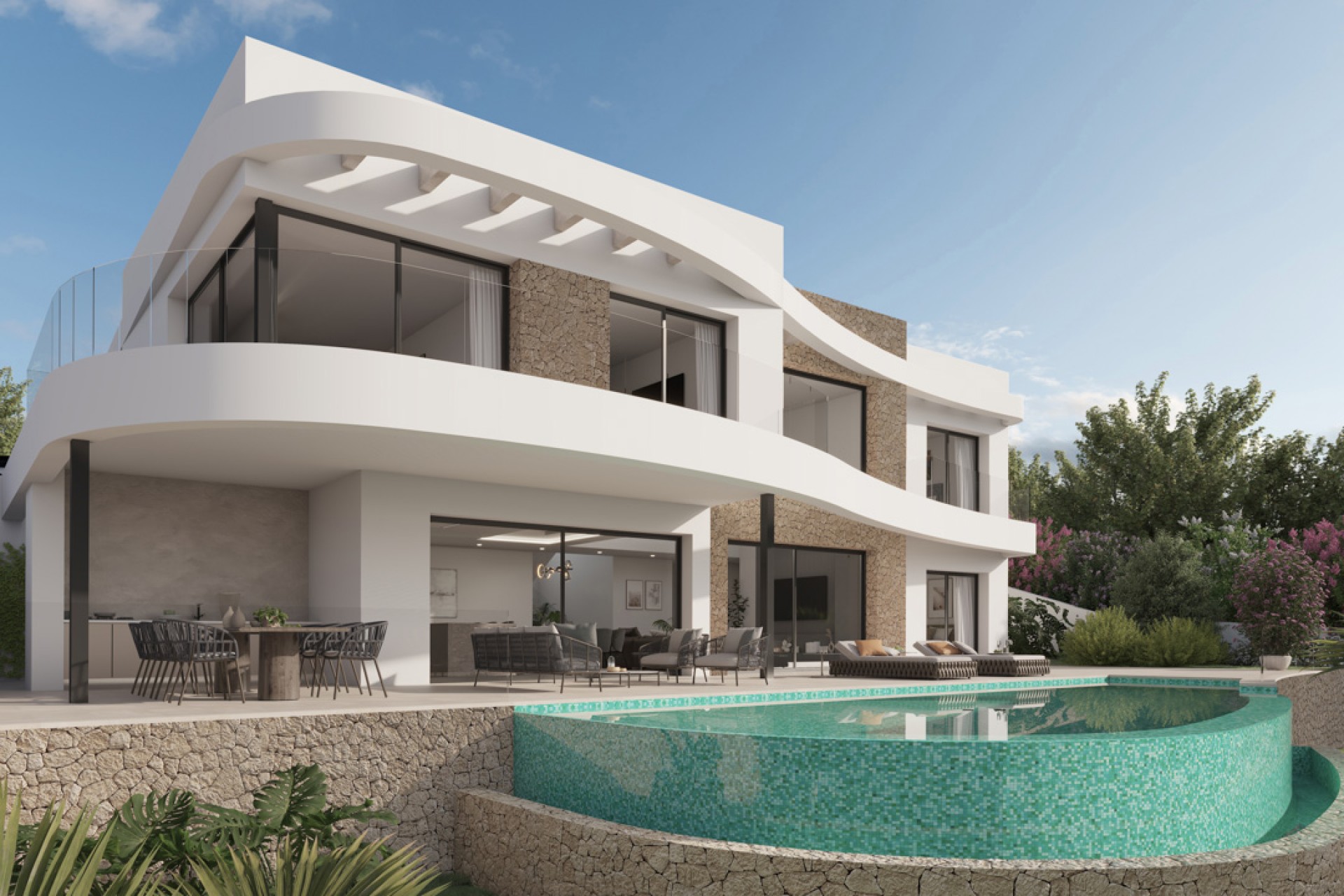 Neue Gebäude - Villa -
Moraira - El Tesoro