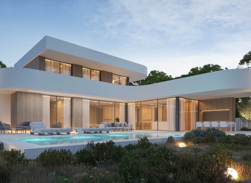 Neue Gebäude - Villa -
Moraira - El Tesoro