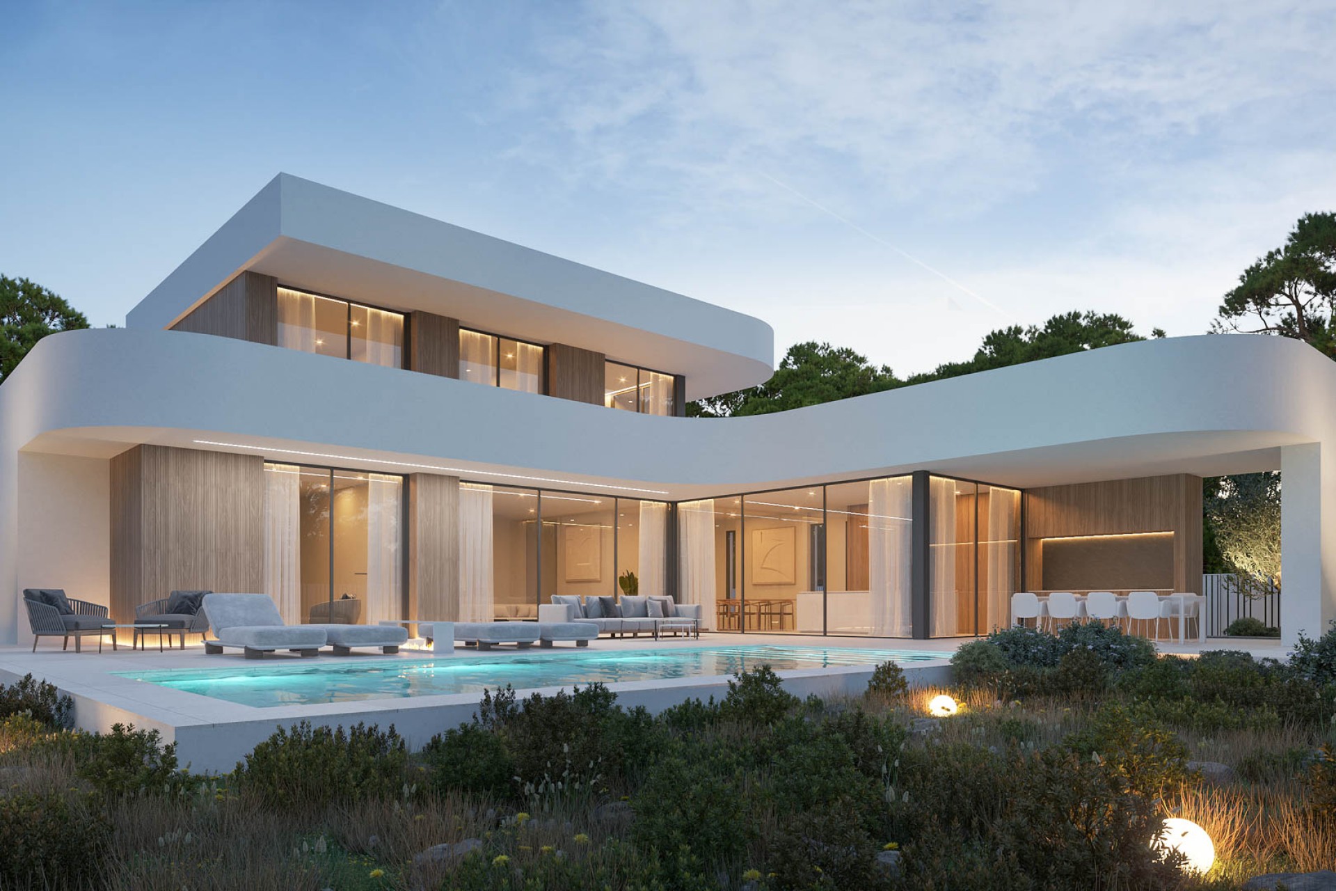 Neue Gebäude - Villa -
Moraira - El Tesoro