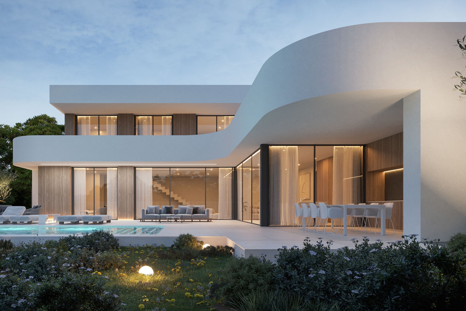 Neue Gebäude - Villa -
Moraira - El Tesoro