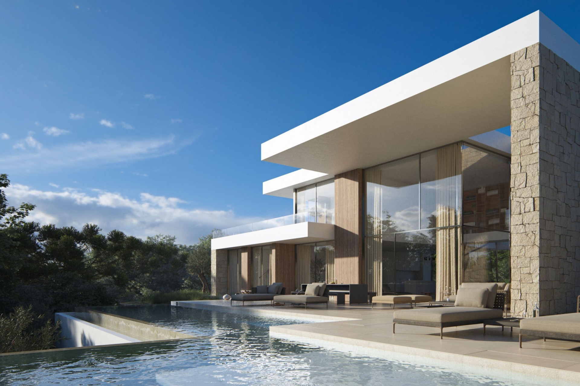 Neue Gebäude - Villa -
Moraira - Fanadix