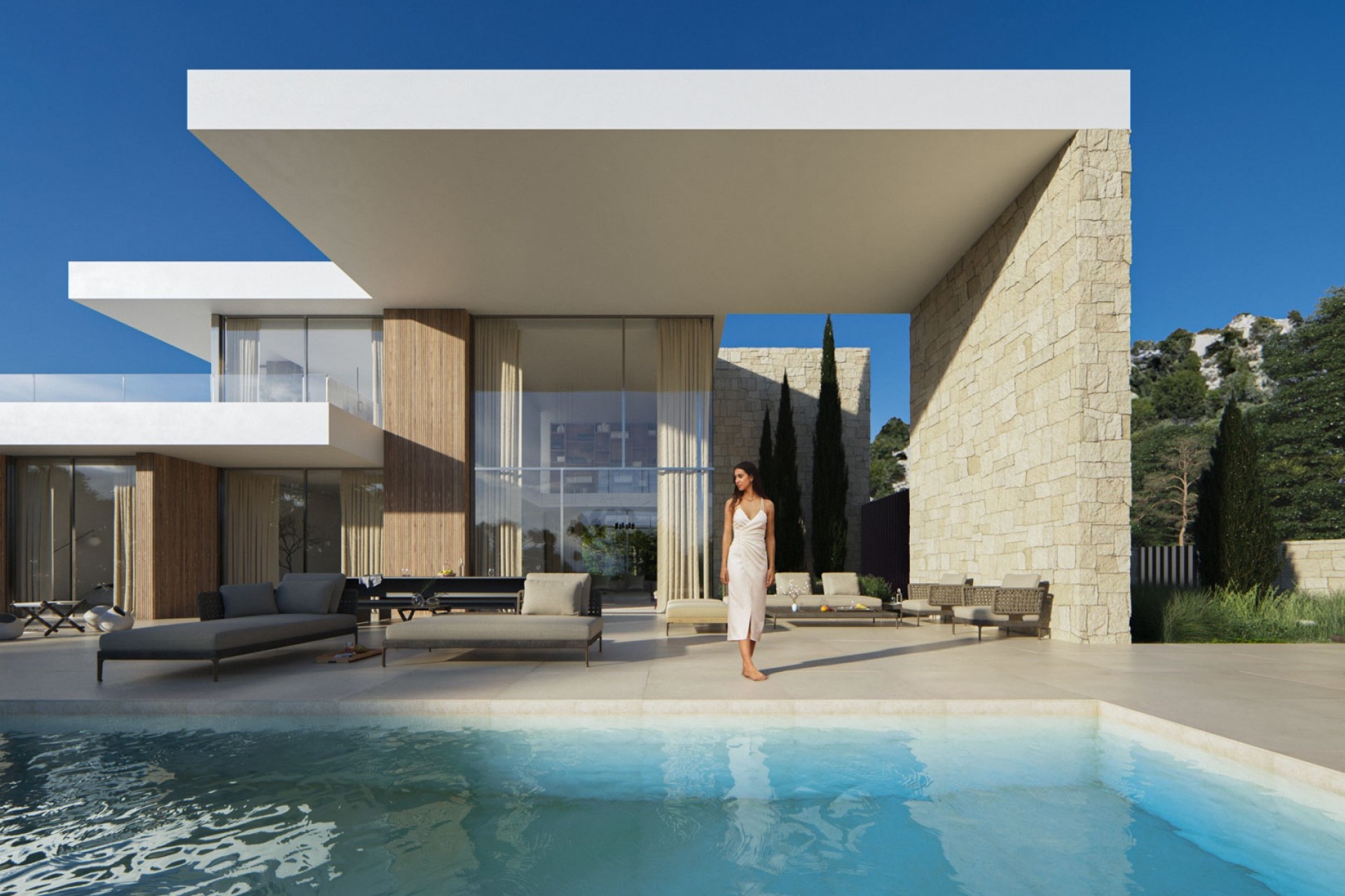 Neue Gebäude - Villa -
Moraira - Fanadix