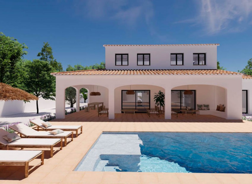 Neue Gebäude - Villa -
Moraira - La pinada