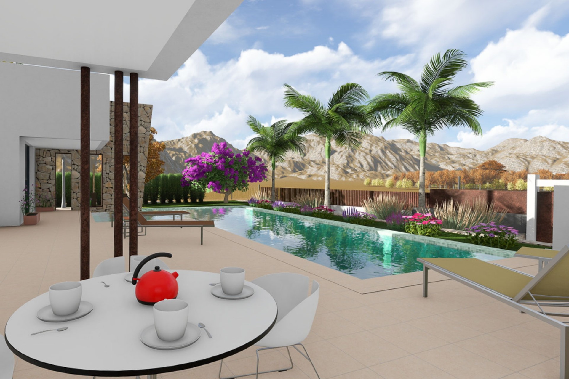 Neue Gebäude - Villa -
Moraira - La Sabatera