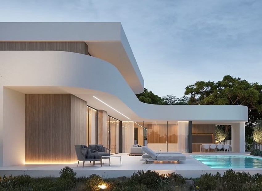 Neue Gebäude - Villa -
Moraira