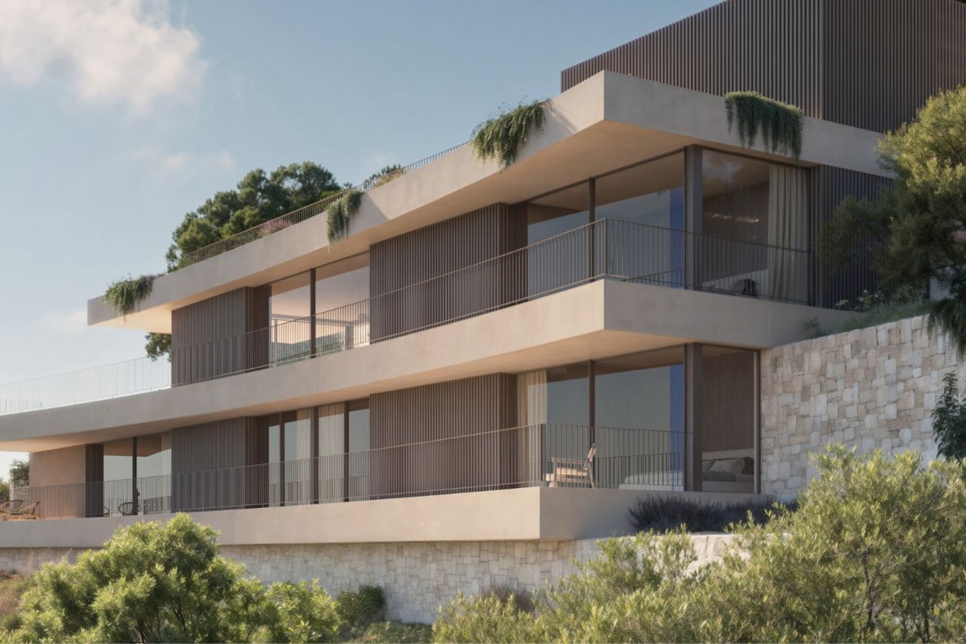 Neue Gebäude - Villa -
Moraira