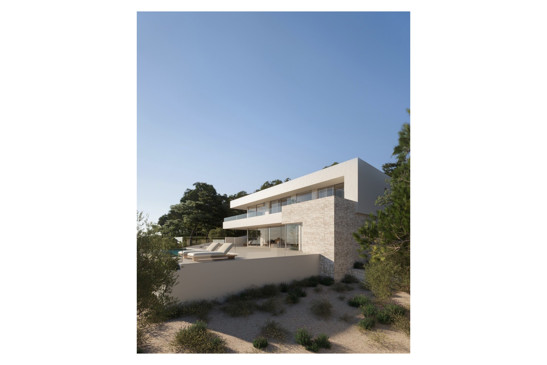 Neue Gebäude - Villa -
Moraira