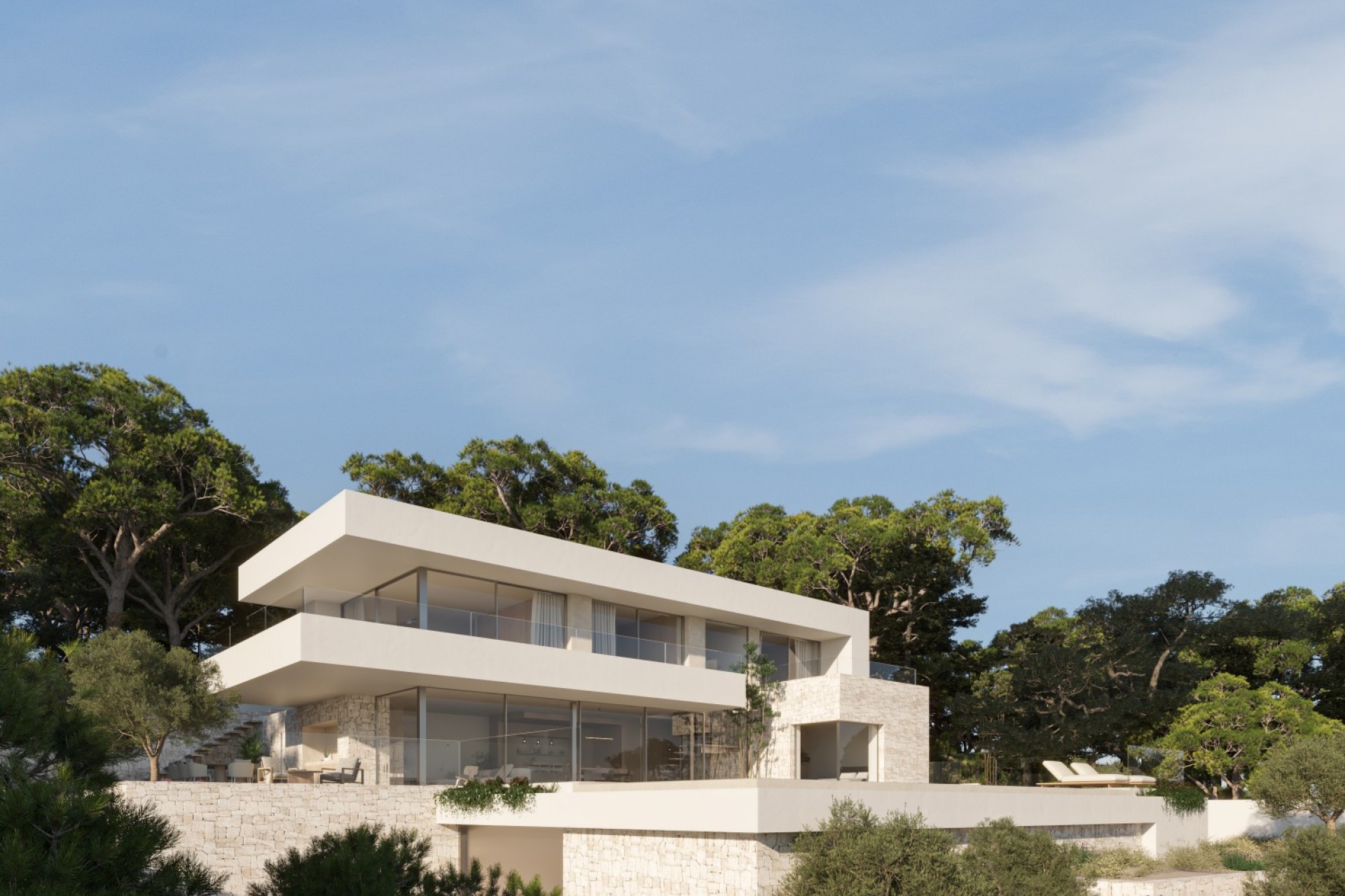 Neue Gebäude - Villa -
Moraira