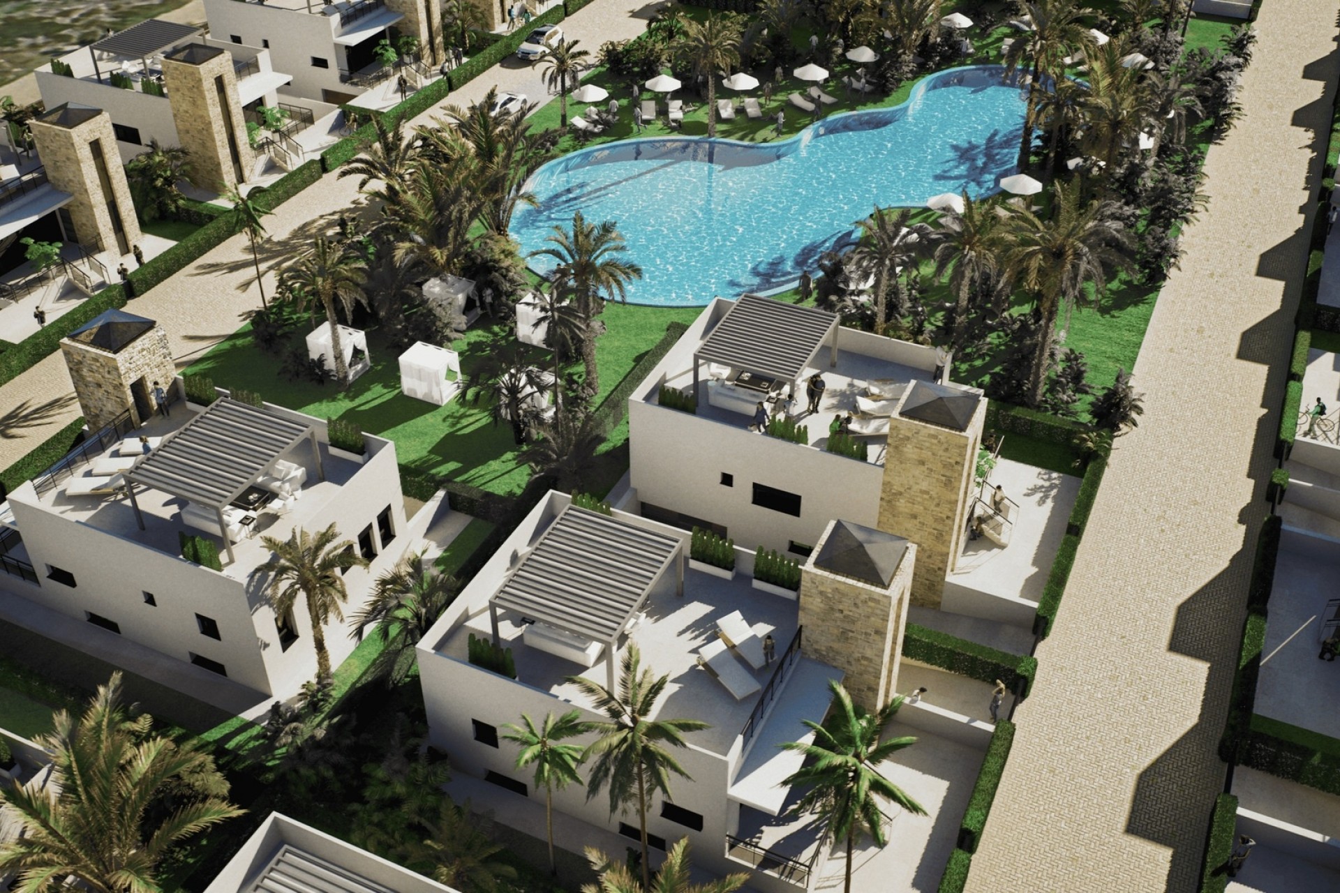 Neue Gebäude - Villa -
Murcia - Camposol Golf