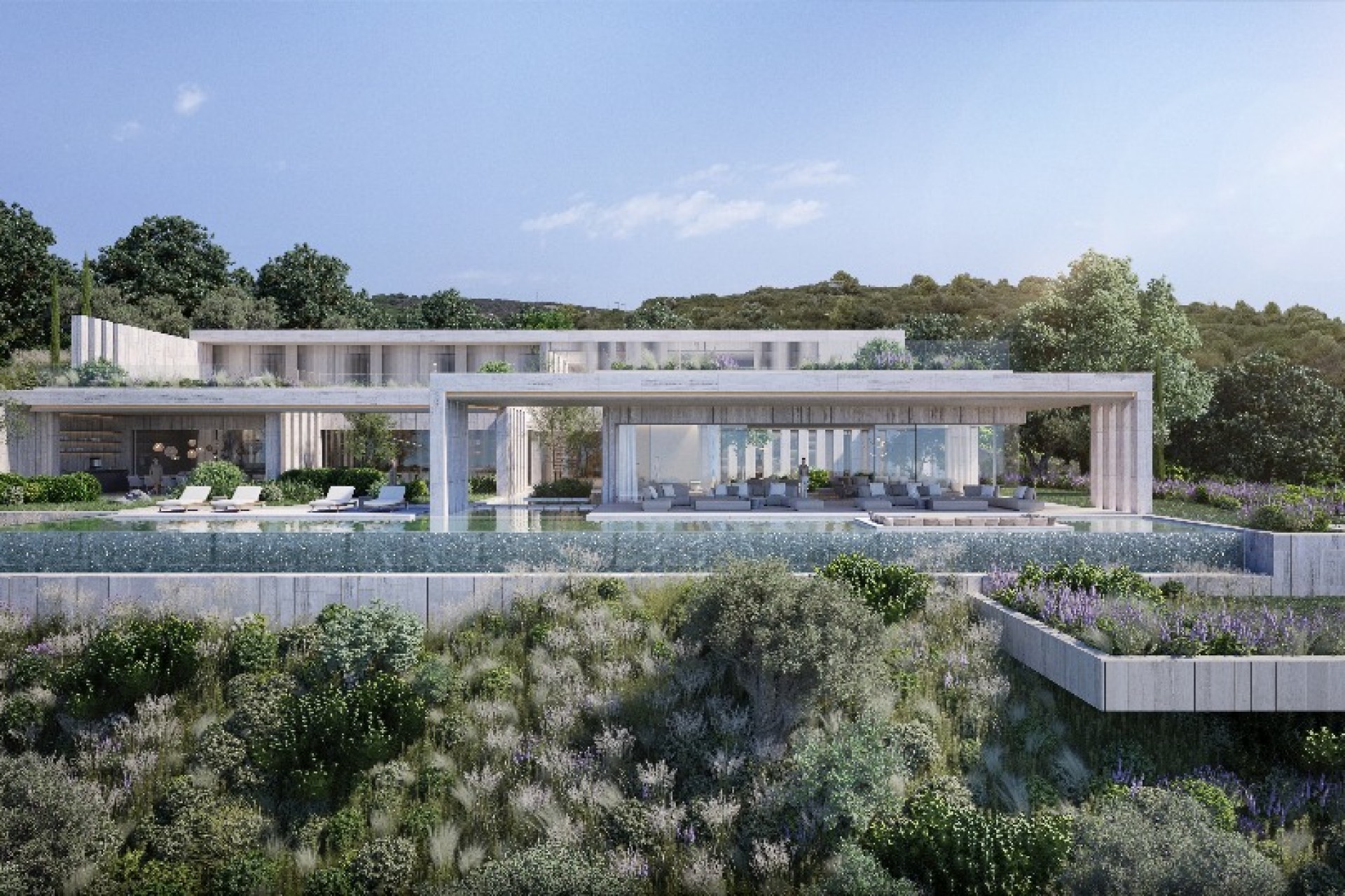Neue Gebäude - Villa -
Pueblo Nuevo