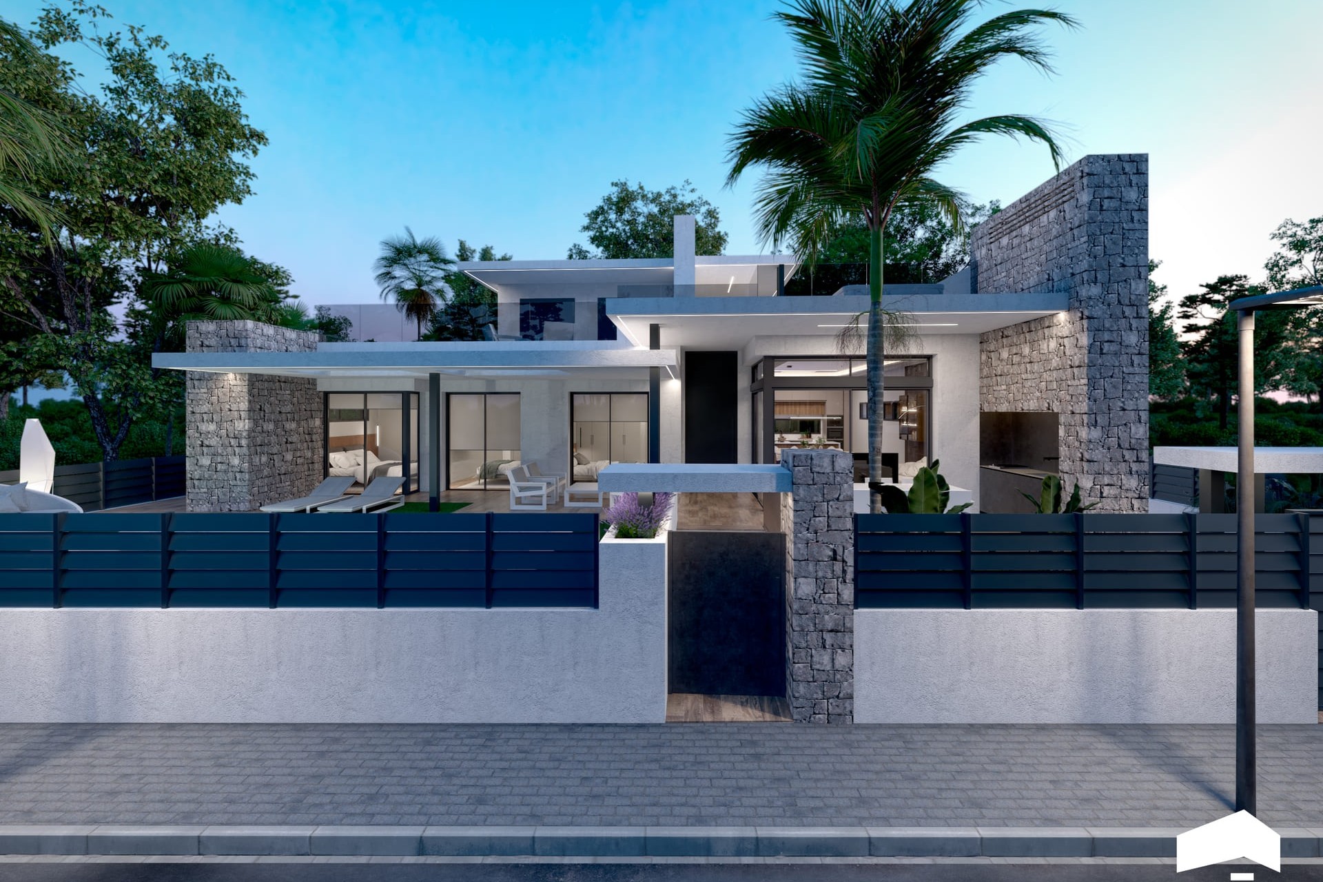 Neue Gebäude - Villa -
Santa Rosalia