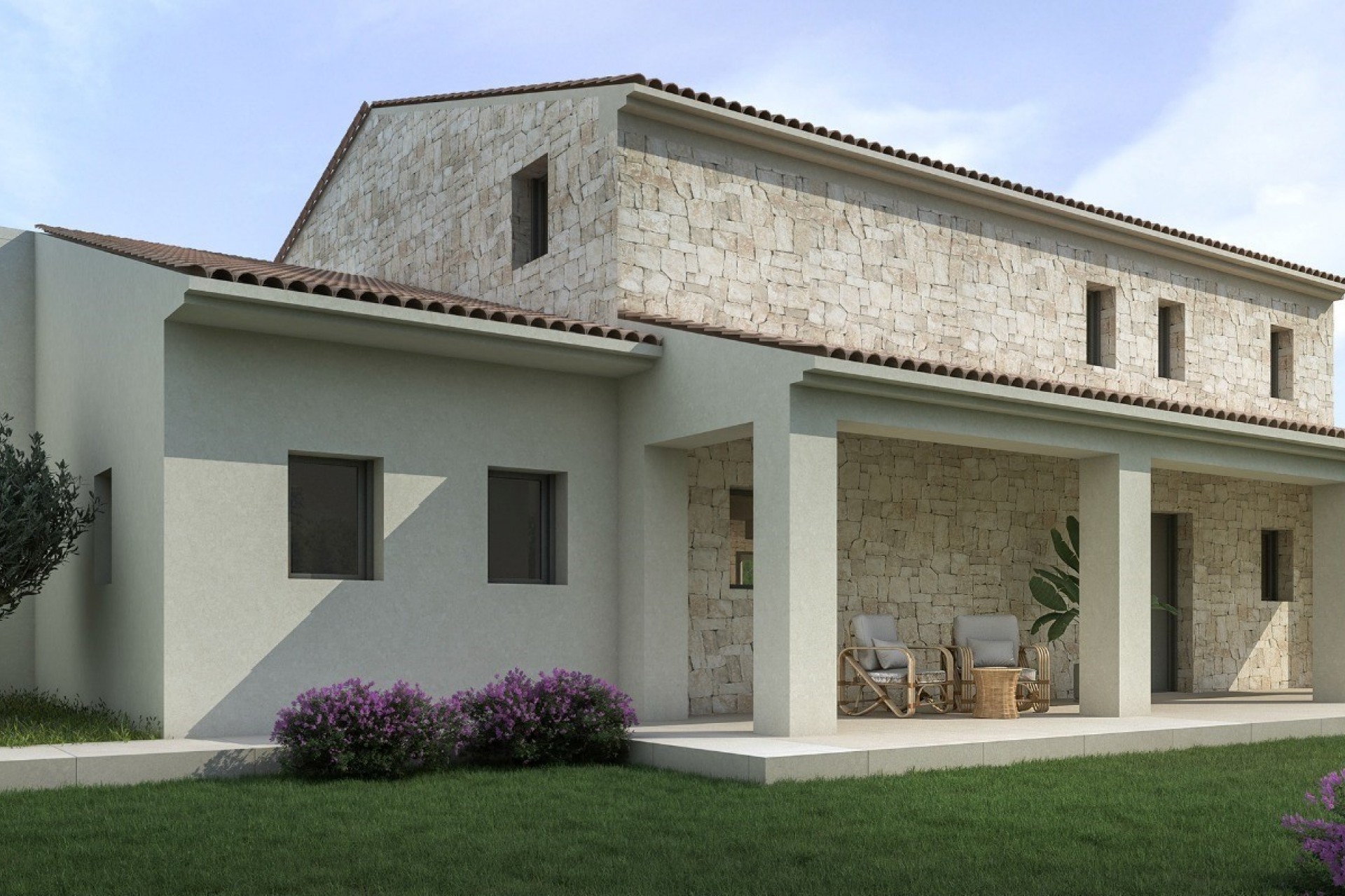 Neue Gebäude - Villa -
Teulada- Moraira