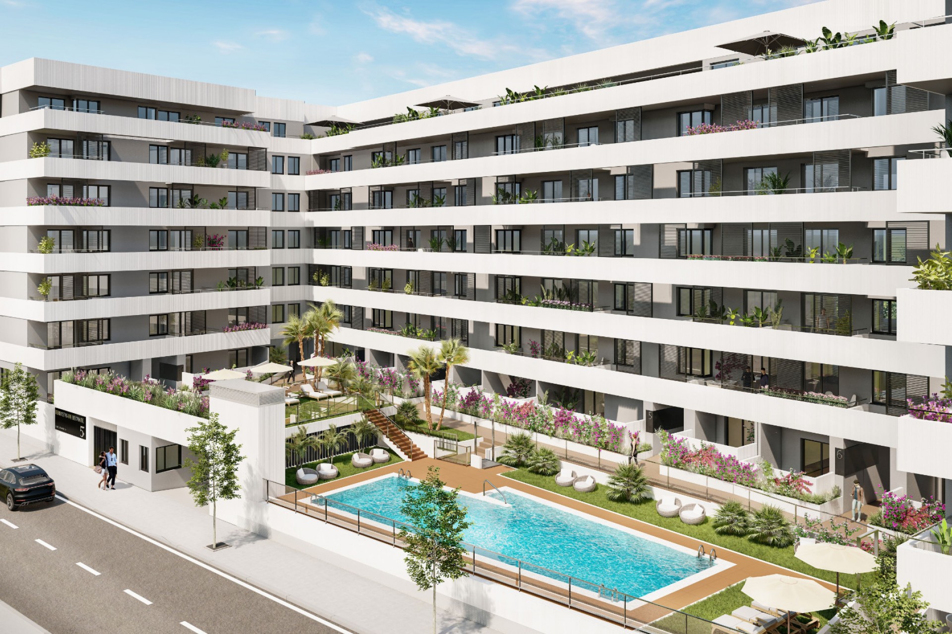 Neue Gebäude - Wohnung -
Aguilas