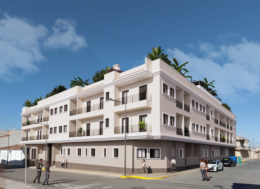 Neue Gebäude - Wohnung -
Algorfa