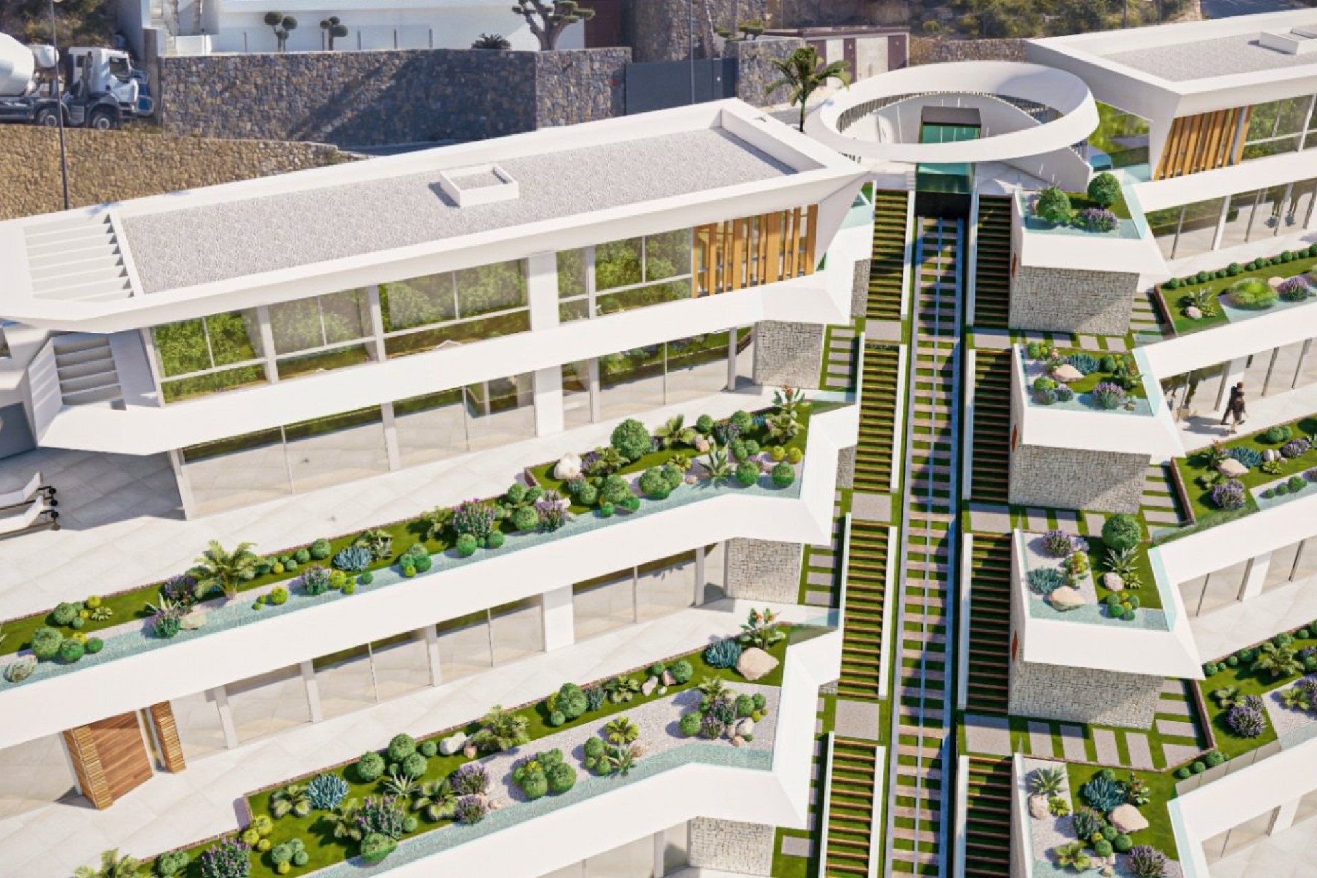 Neue Gebäude - Wohnung -
Altea - Mascarat