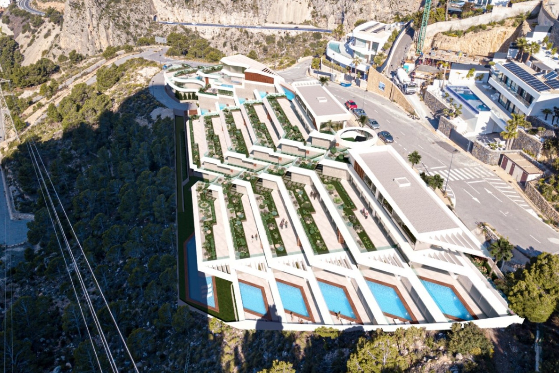 Neue Gebäude - Wohnung -
Altea - Mascarat