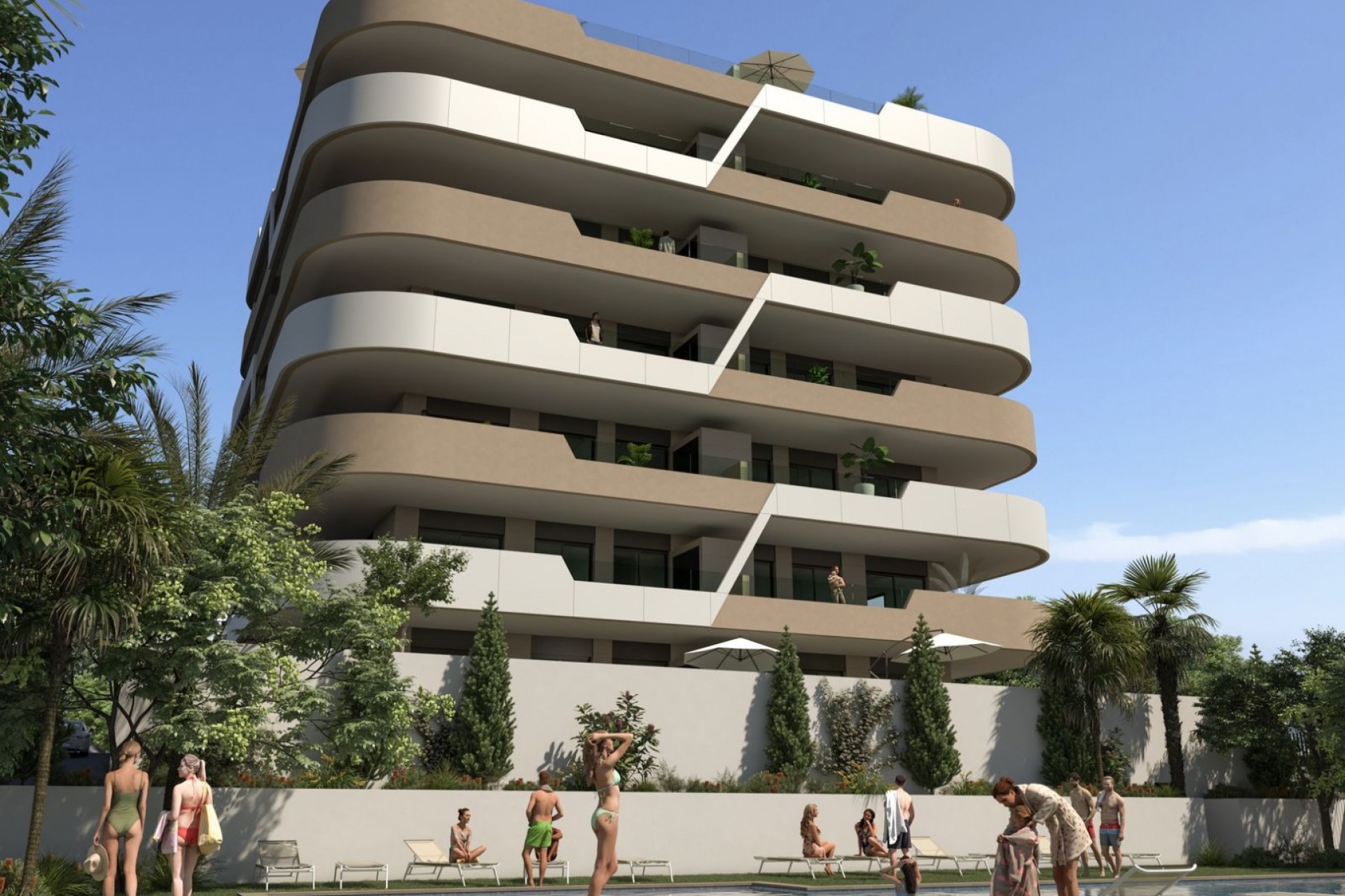 Neue Gebäude - Wohnung -
Arenales del Sol - Arenales