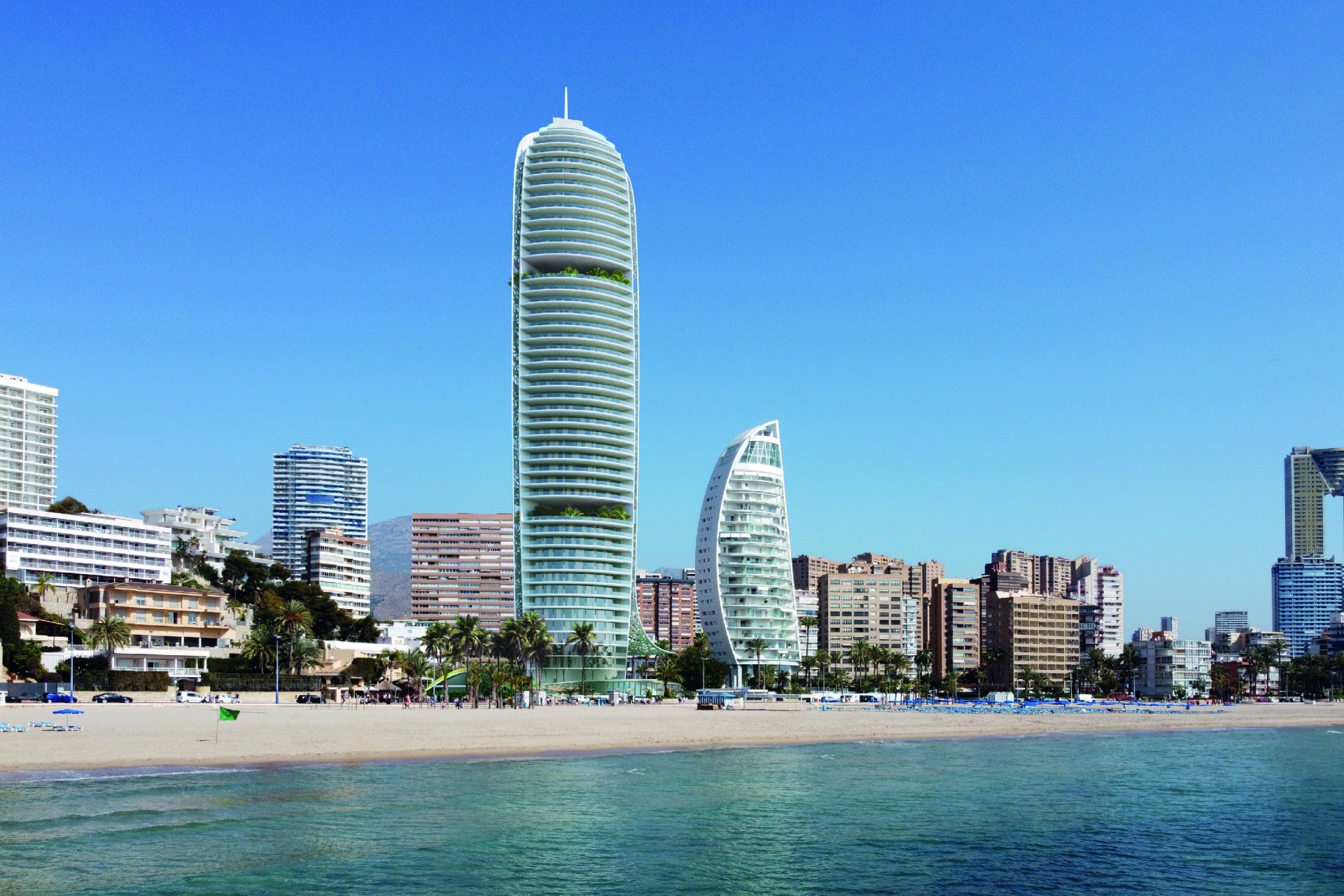 Neue Gebäude - Wohnung -
Benidorm