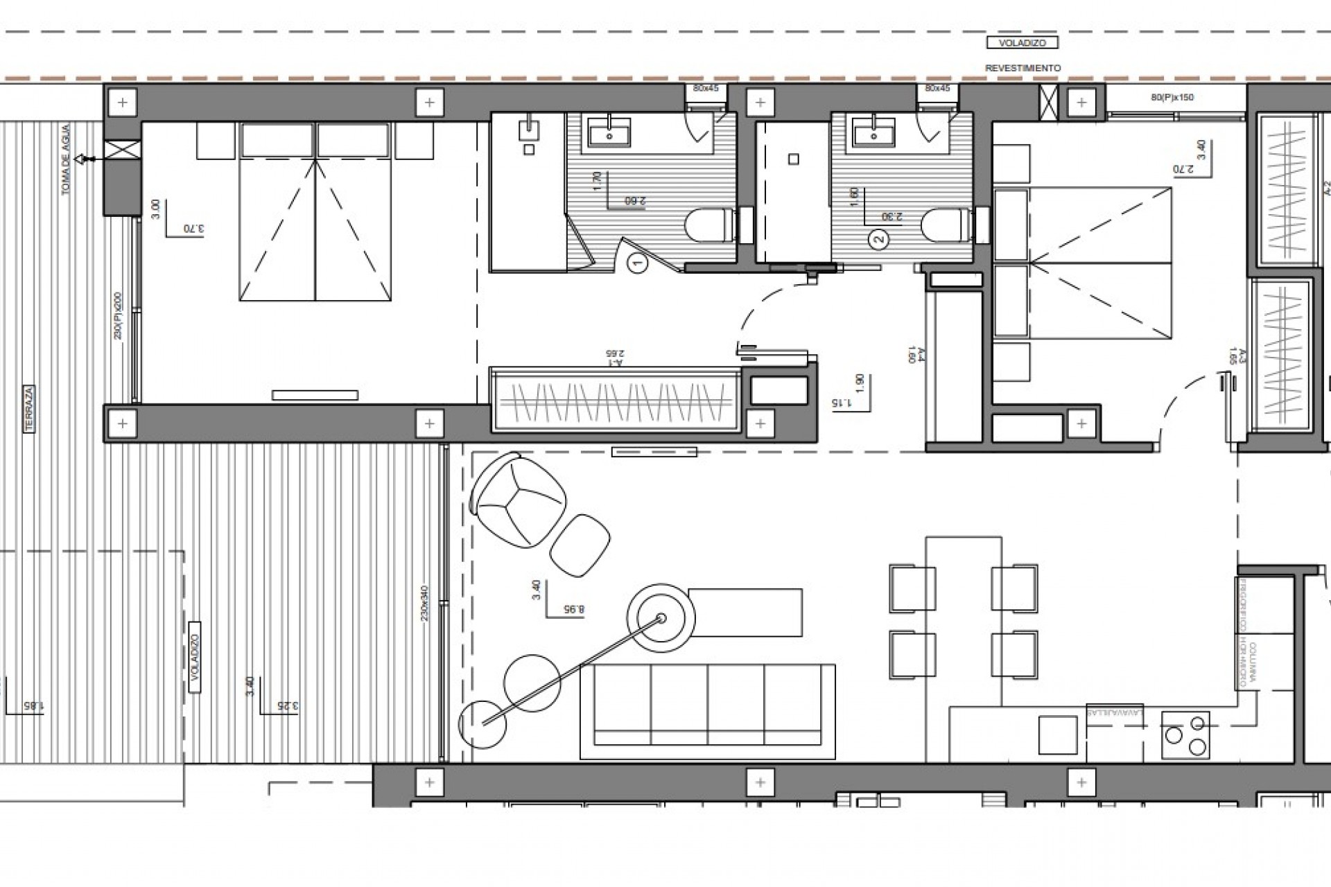 Neue Gebäude - Wohnung -
Benitachell - Cumbre del Sol