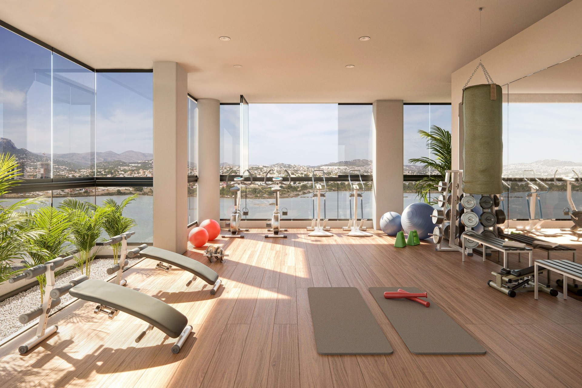 Neue Gebäude - Wohnung -
Calpe / Calp - Playa Arenal - Bol