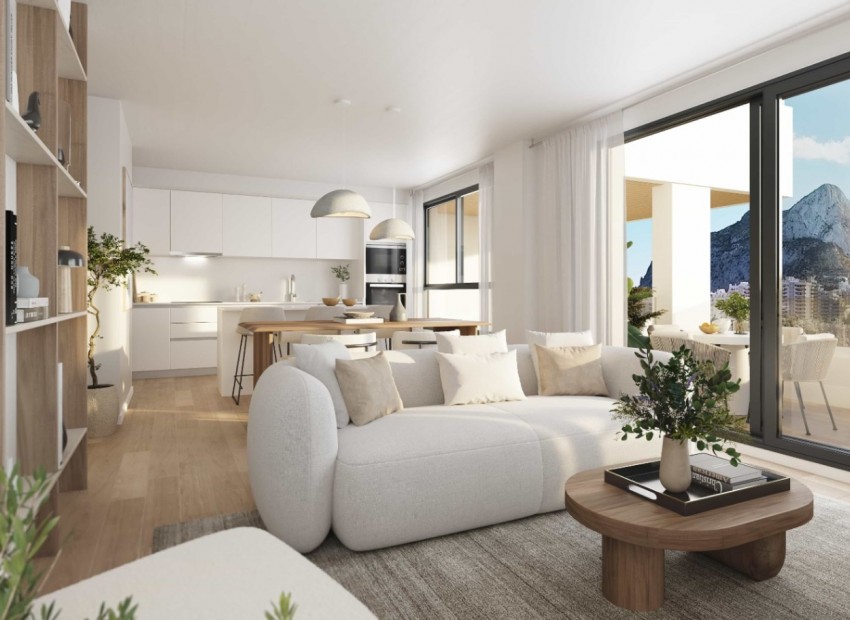Neue Gebäude - Wohnung -
Calpe - La Merced