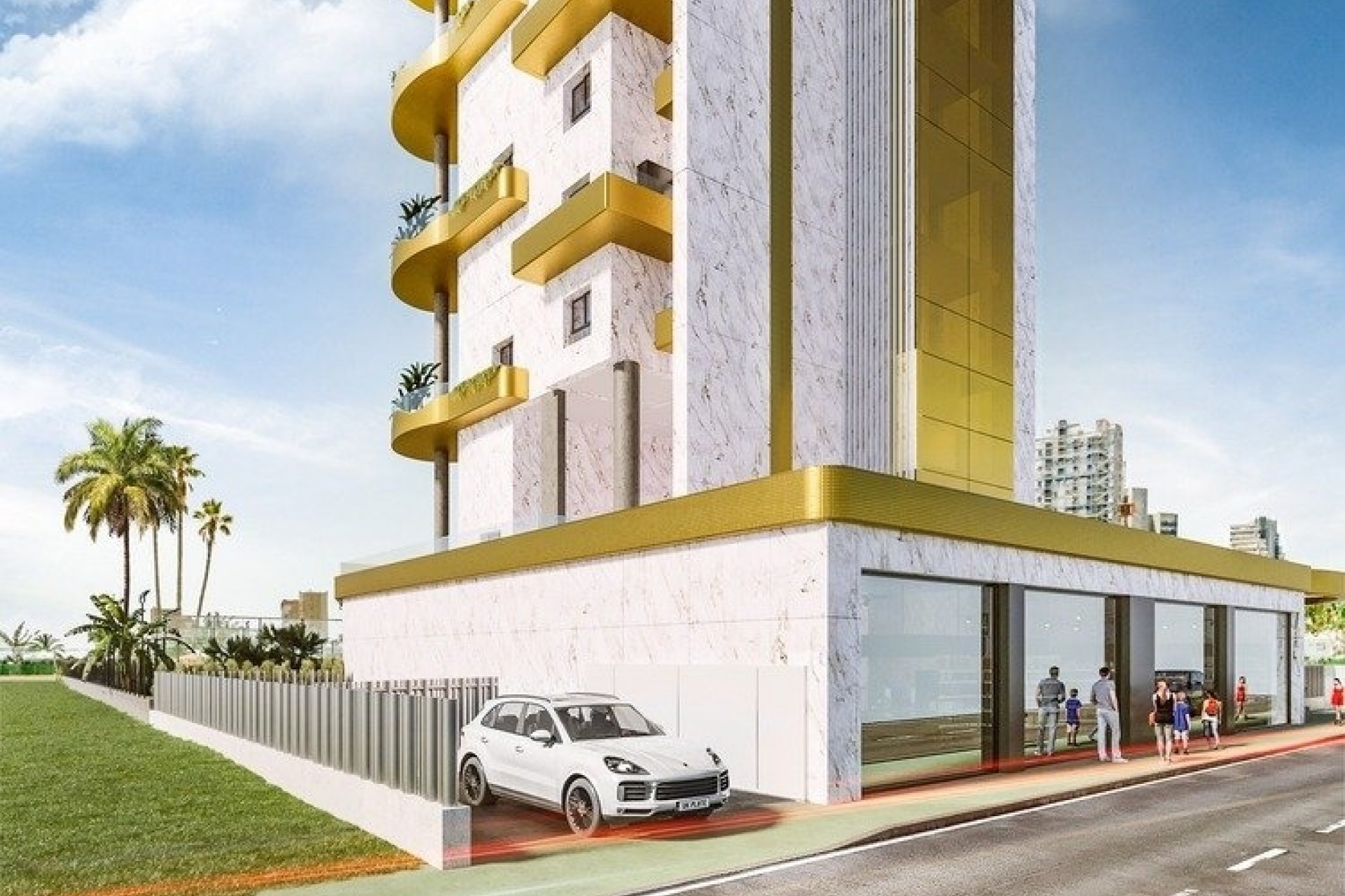 Neue Gebäude - Wohnung -
Calpe - Pla del mar