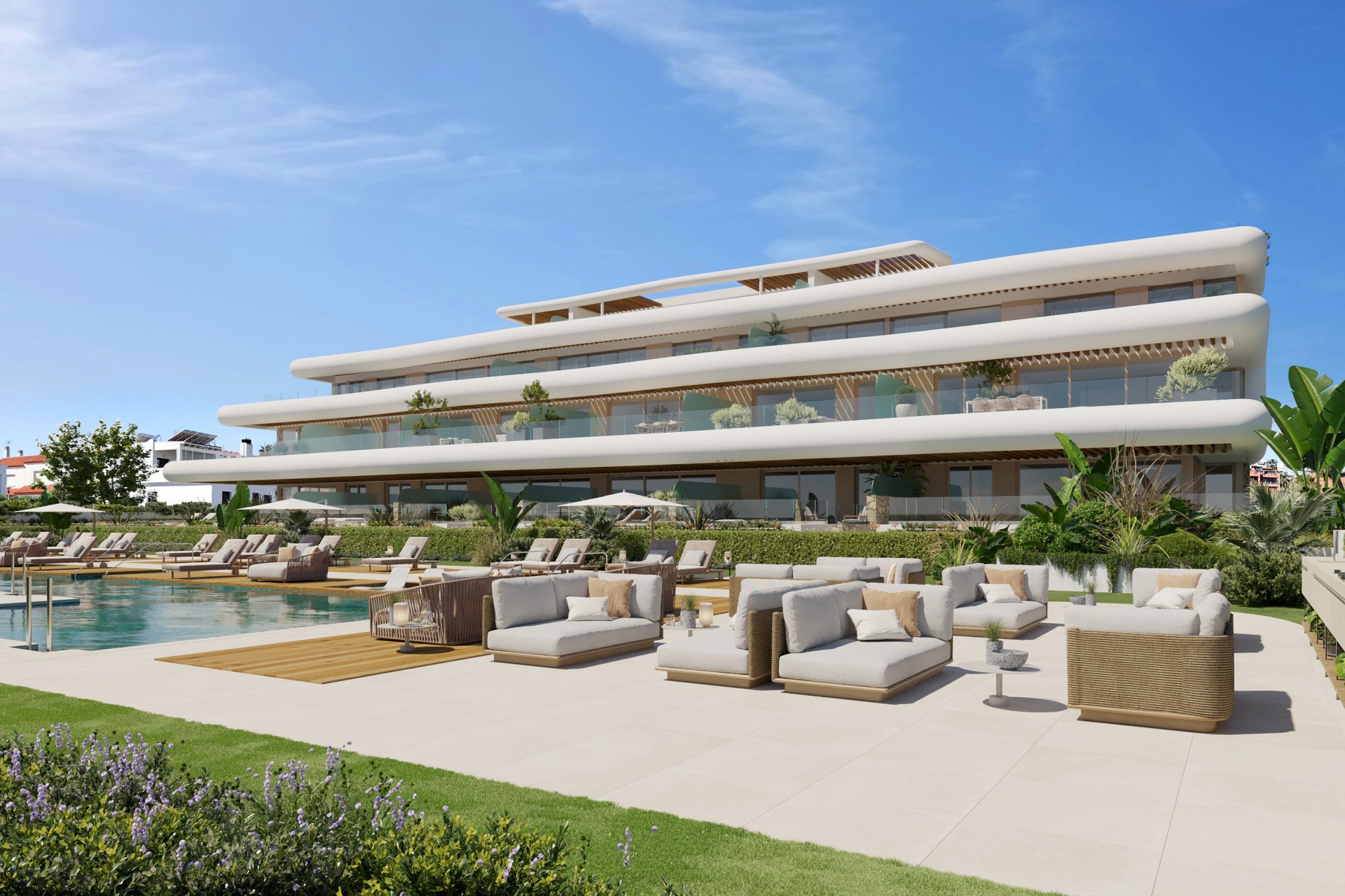 Neue Gebäude - Wohnung -
Casares Costa