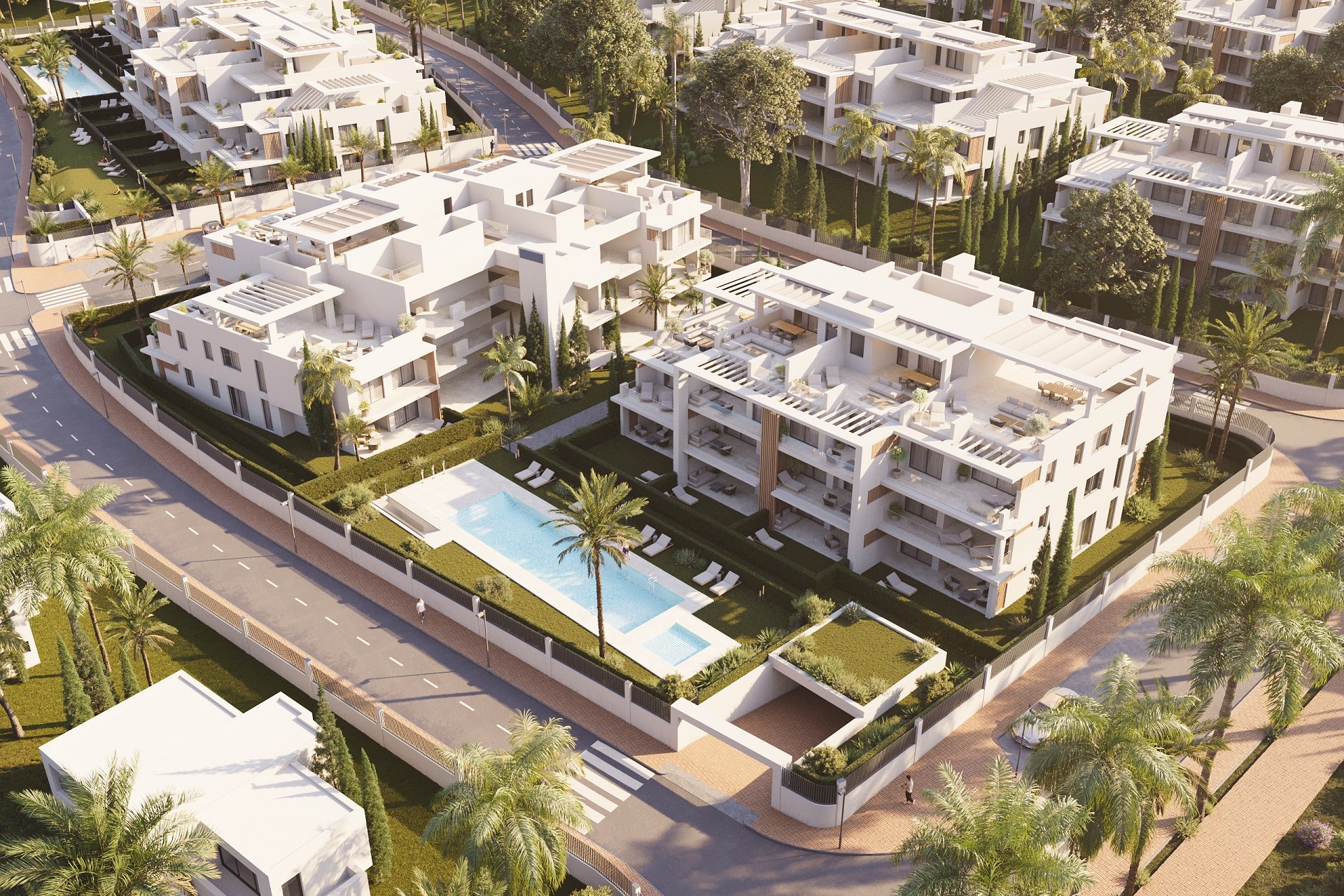 Neue Gebäude - Wohnung -
Estepona