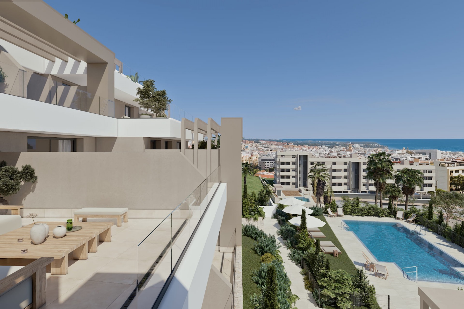 Neue Gebäude - Wohnung -
Estepona