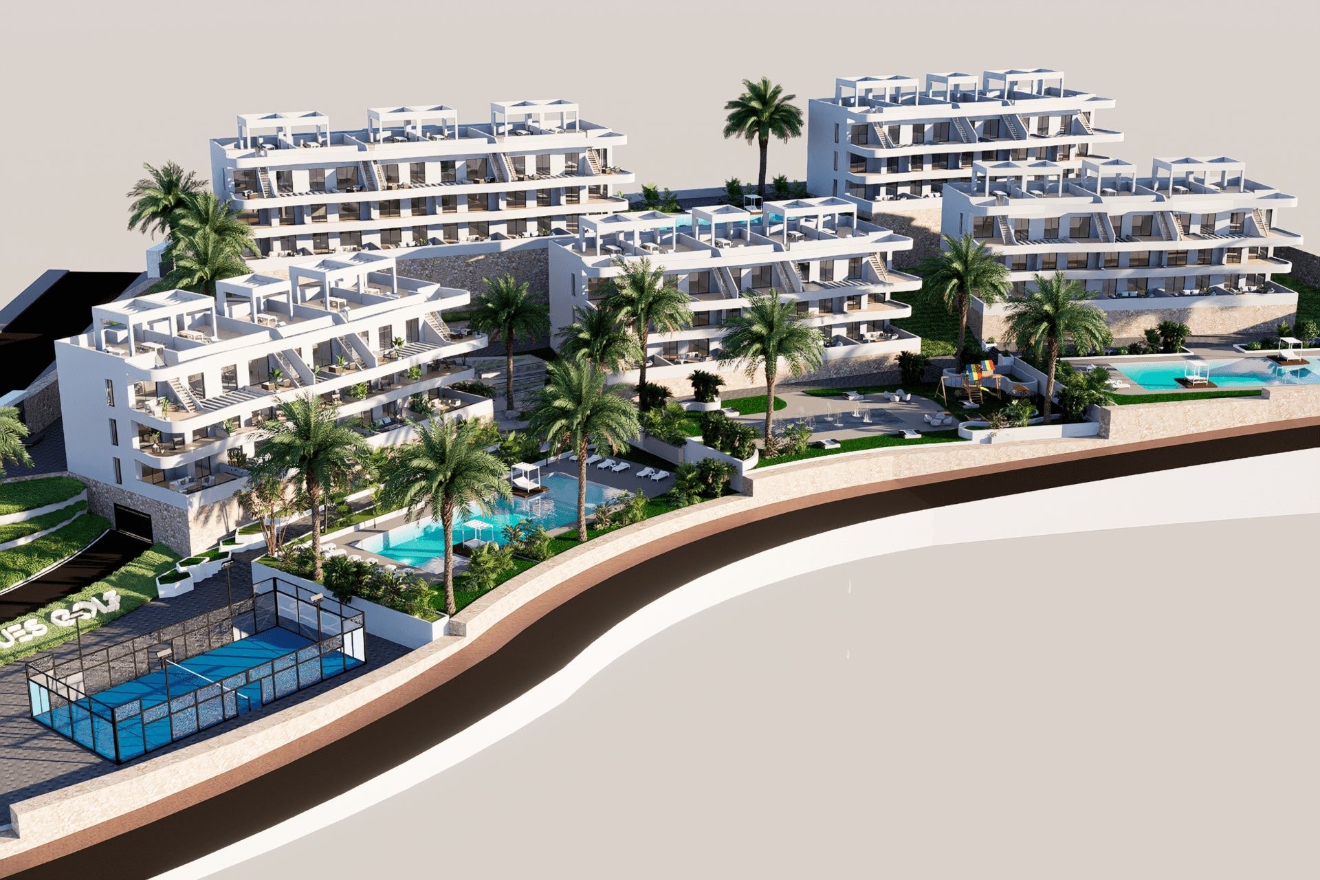 Neue Gebäude - Wohnung -
Finestrat