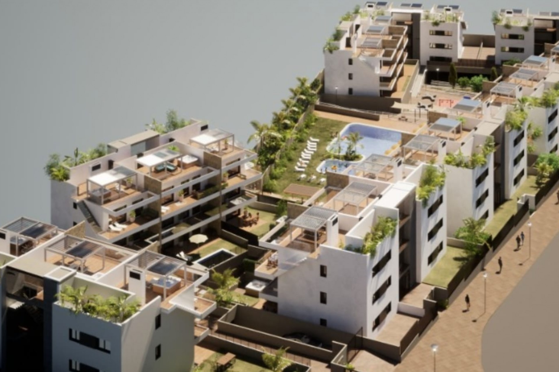Neue Gebäude - Wohnung -
Finestrat