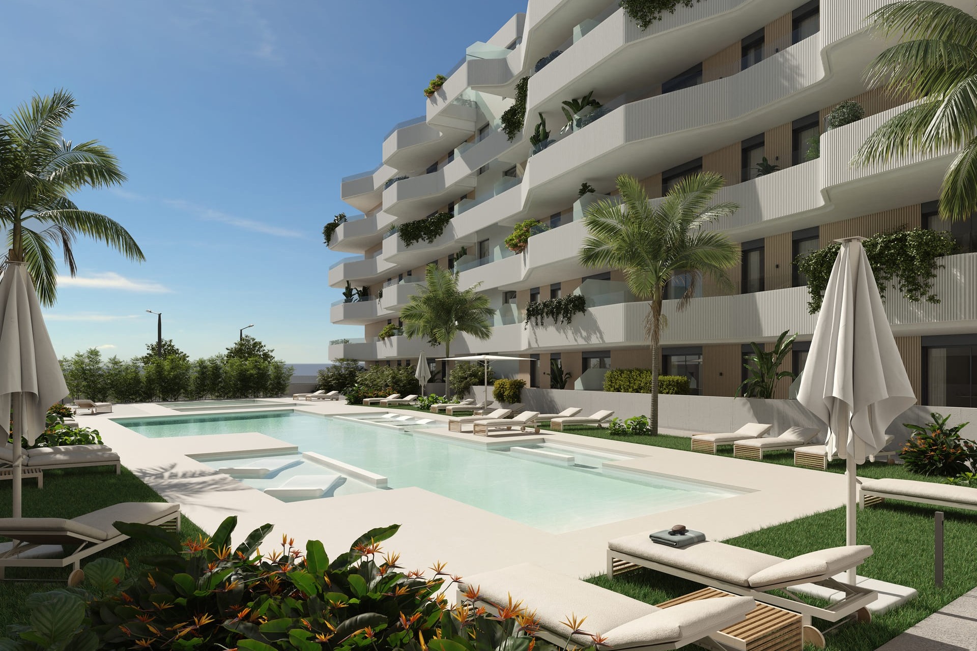 Neue Gebäude - Wohnung -
Las Lagunas de Mijas