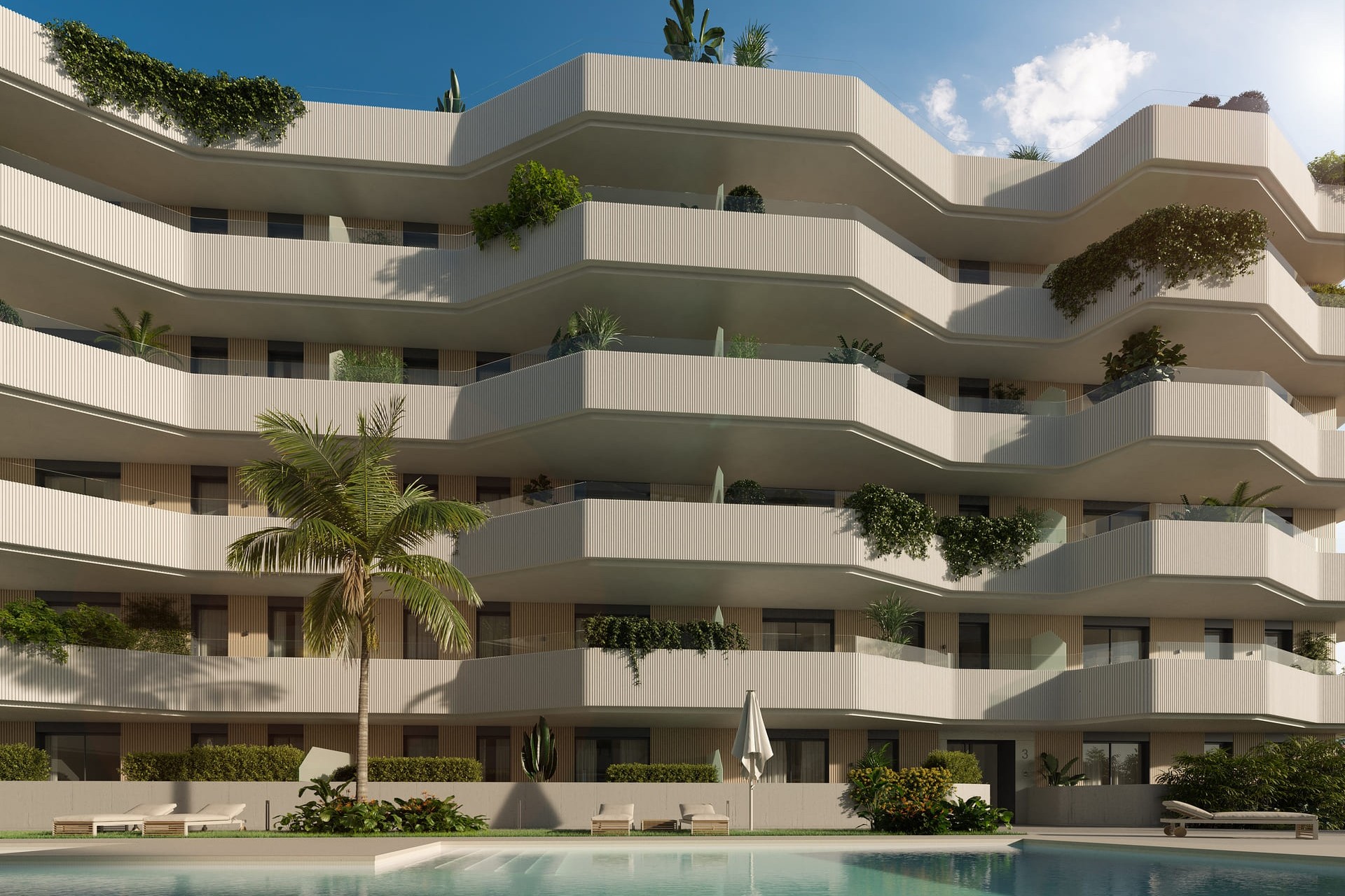Neue Gebäude - Wohnung -
Las Lagunas de Mijas