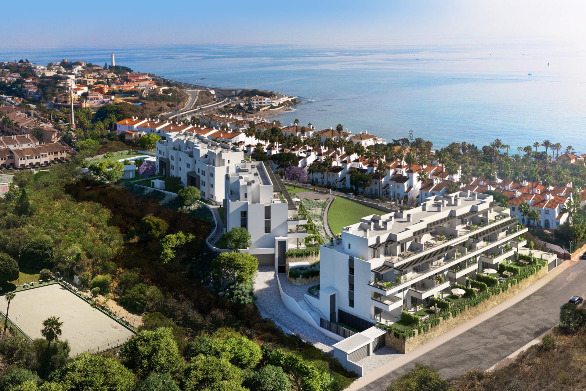 Neue Gebäude - Wohnung -
Las Lagunas de Mijas