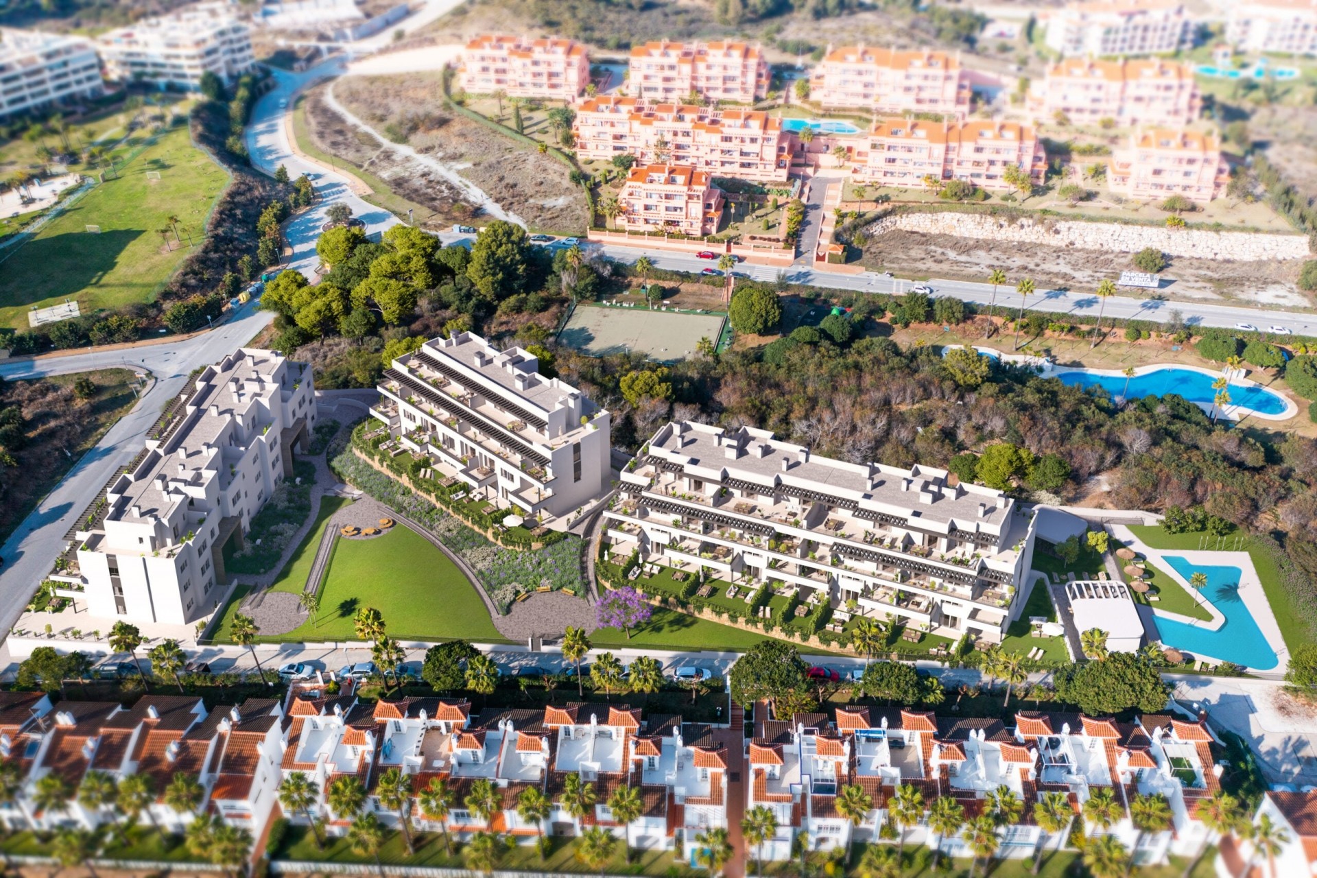 Neue Gebäude - Wohnung -
Las Lagunas de Mijas