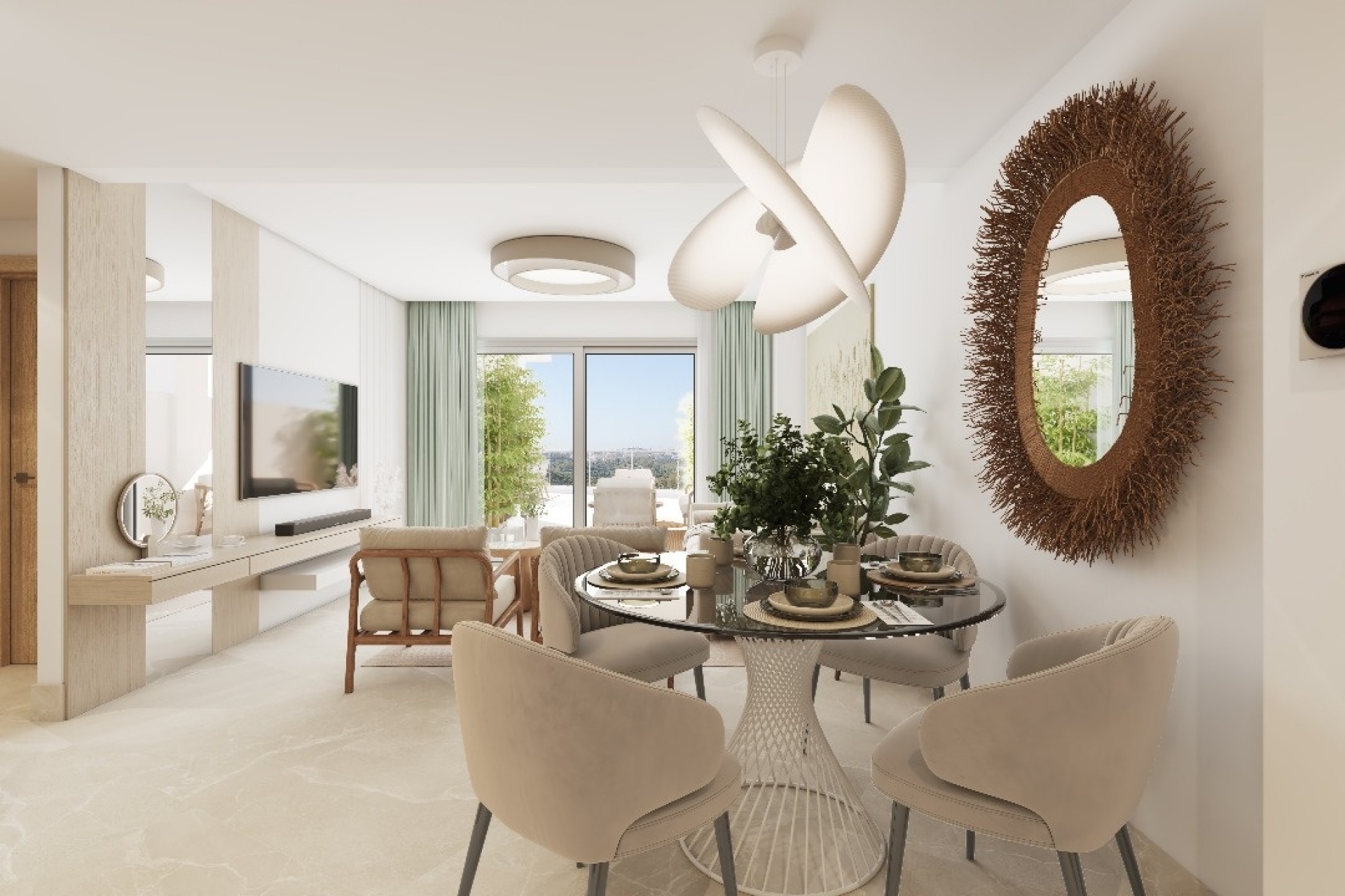 Neue Gebäude - Wohnung -
Las Lagunas de Mijas