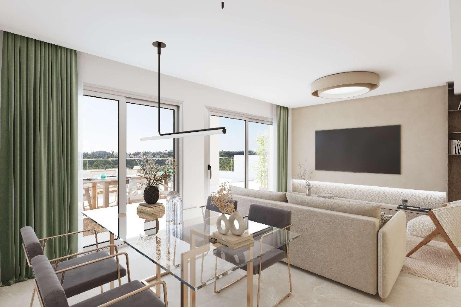 Neue Gebäude - Wohnung -
Las Lagunas de Mijas