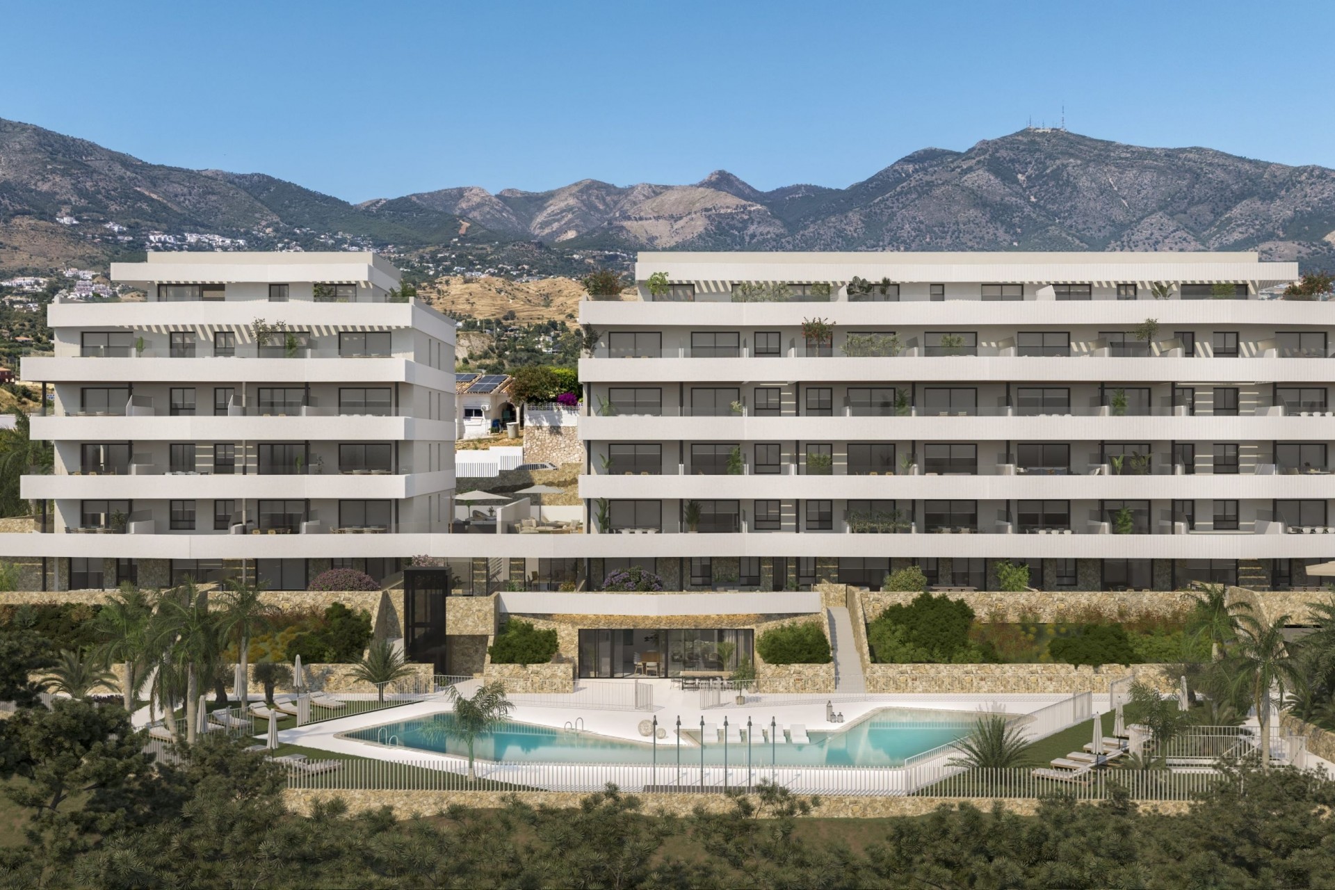 Neue Gebäude - Wohnung -
Las Lagunas de Mijas
